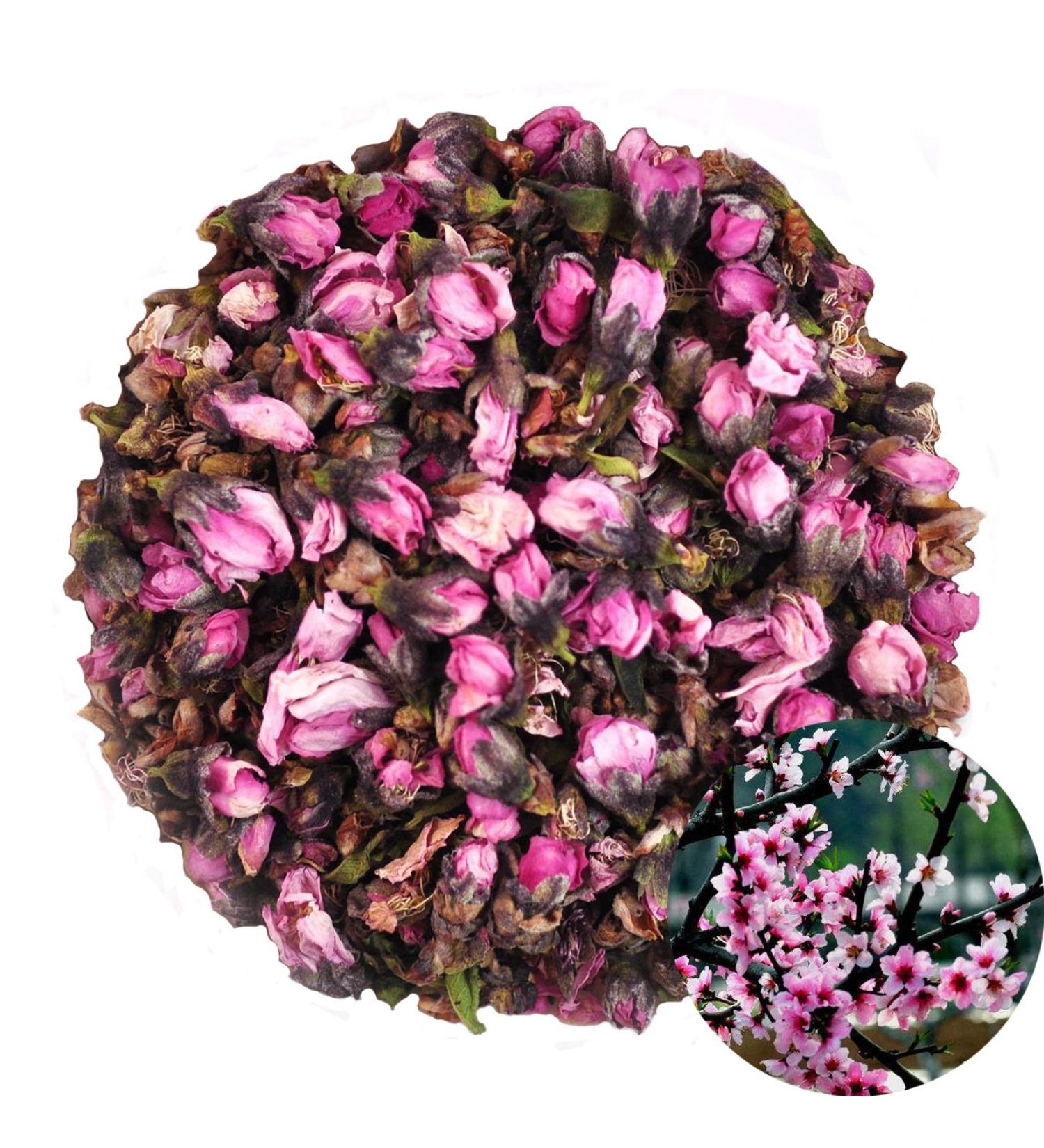 TooGet Wild Peach Flowers Natural Dried Peaches Flower for Tea Herbal Floral DIY Craft Wholesale Top Grade - 4 OZ - Buy Online on GoSupps.com