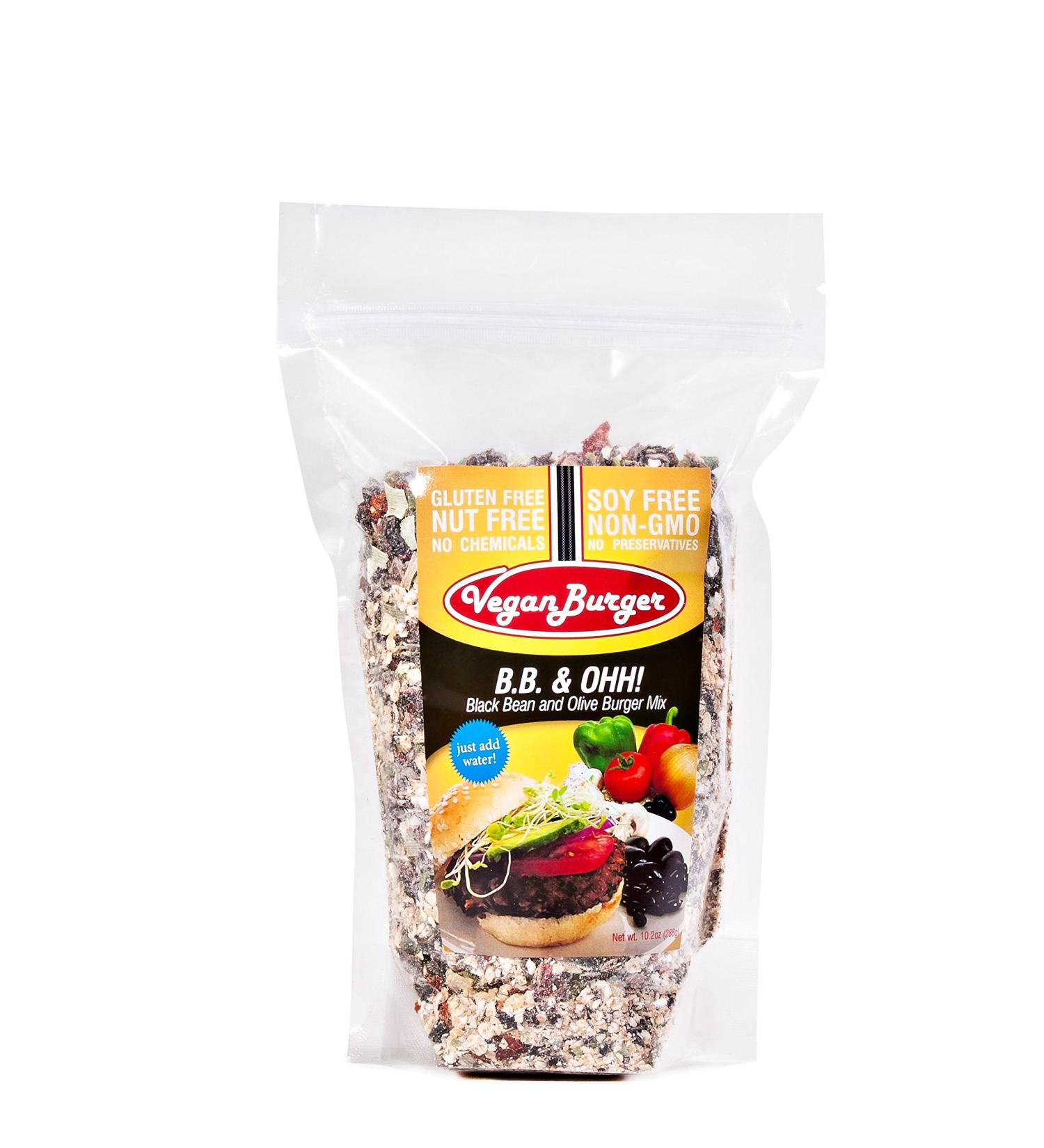 Vegan Burger B.B. & Ohh! Flavor - 9 Delicious Patties for Plant-Based Lovers - Buy Online on GoSupps.com