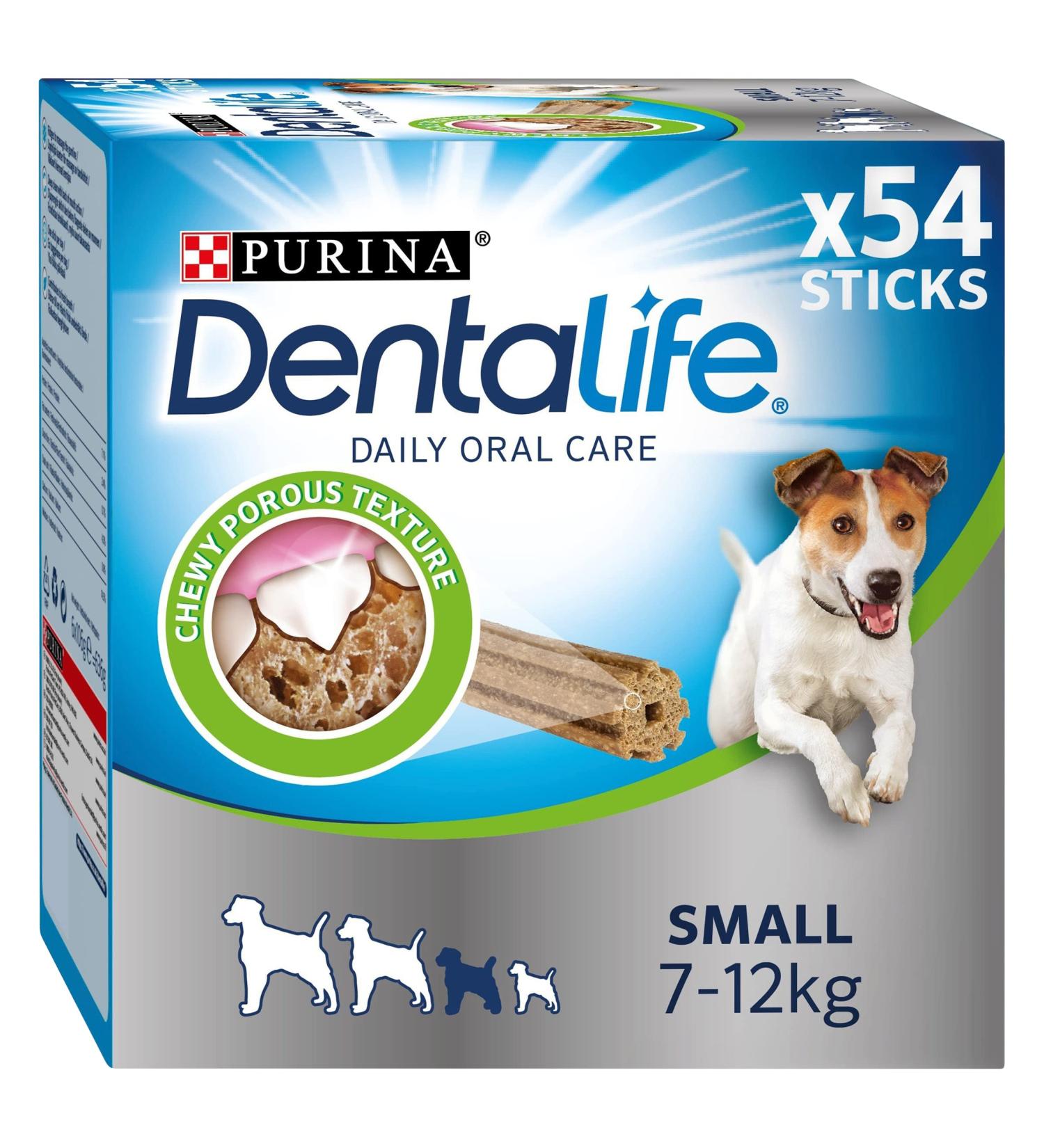 DENTALIFE Small Dog Treat Dental Chew 54 Stick - Buy Online on GoSupps.com