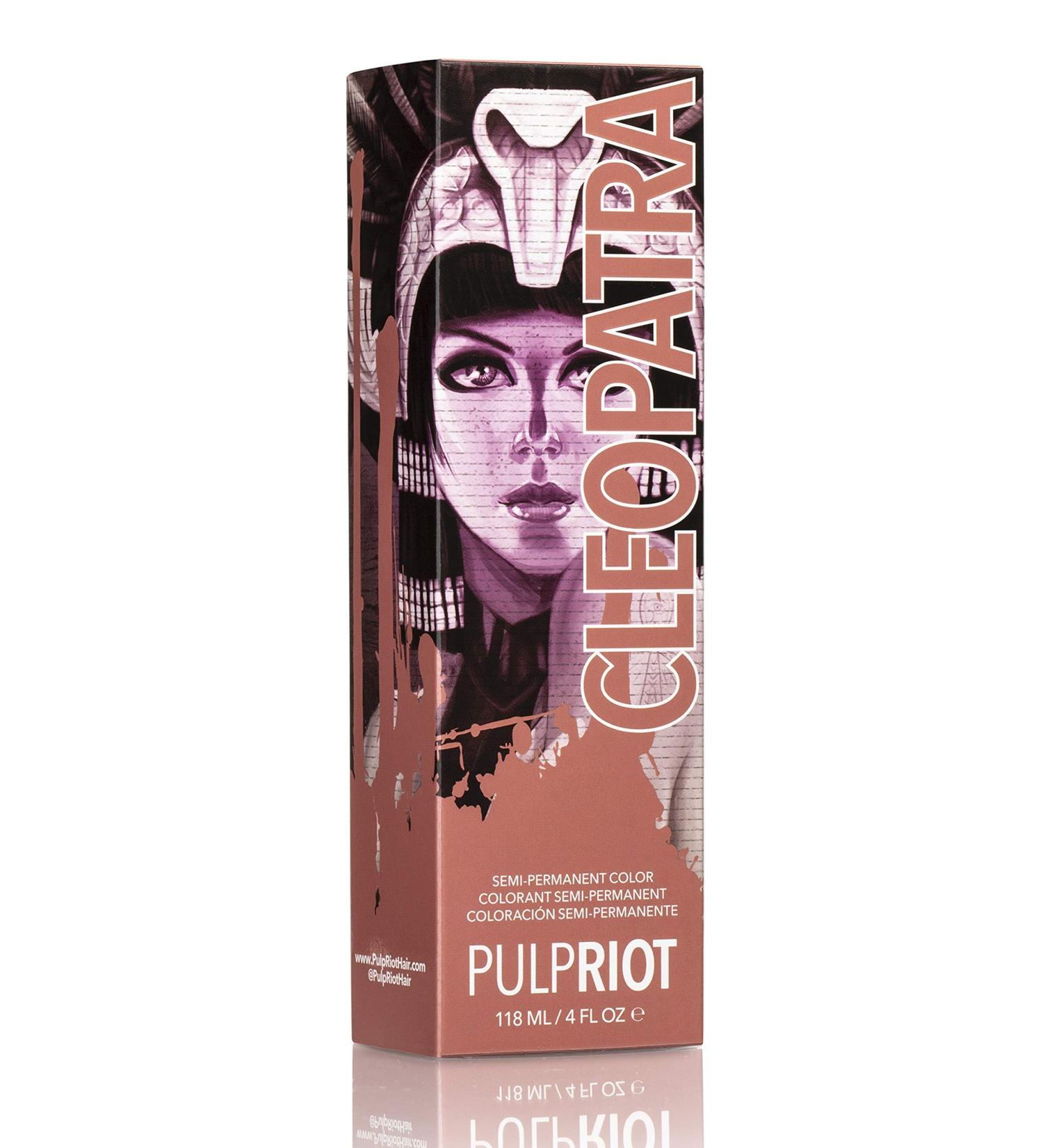 Pulp Riot Semi-Permanent Hair Color Raven Collection Cleopatra 118ml