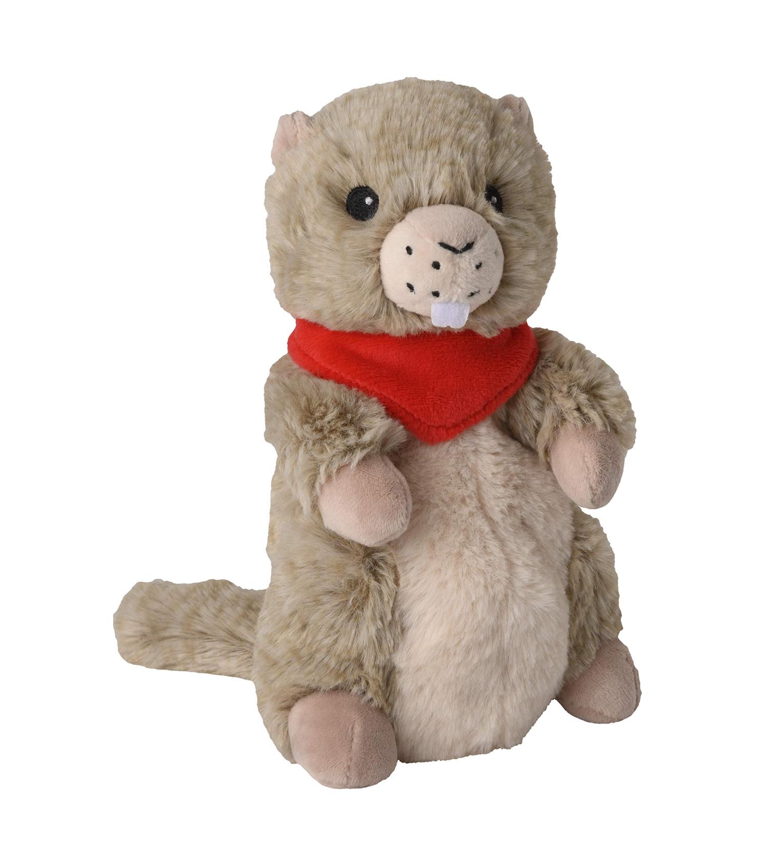 Warmies heat pad/stuffed toy "Minis Marmot" removable millet lavender filling 20cm 280g