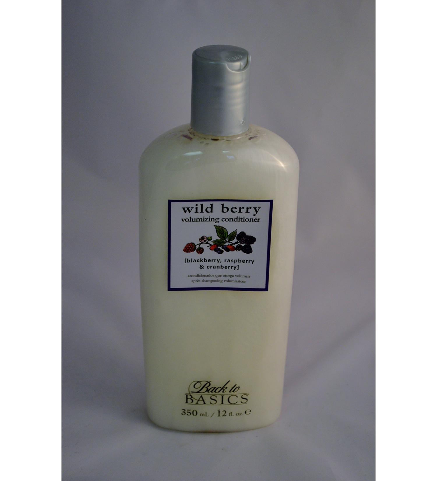 BACK TO BASICS by Graham Webb: WILD BERRY VOLUMIZING CONDITIONER 12 OZ