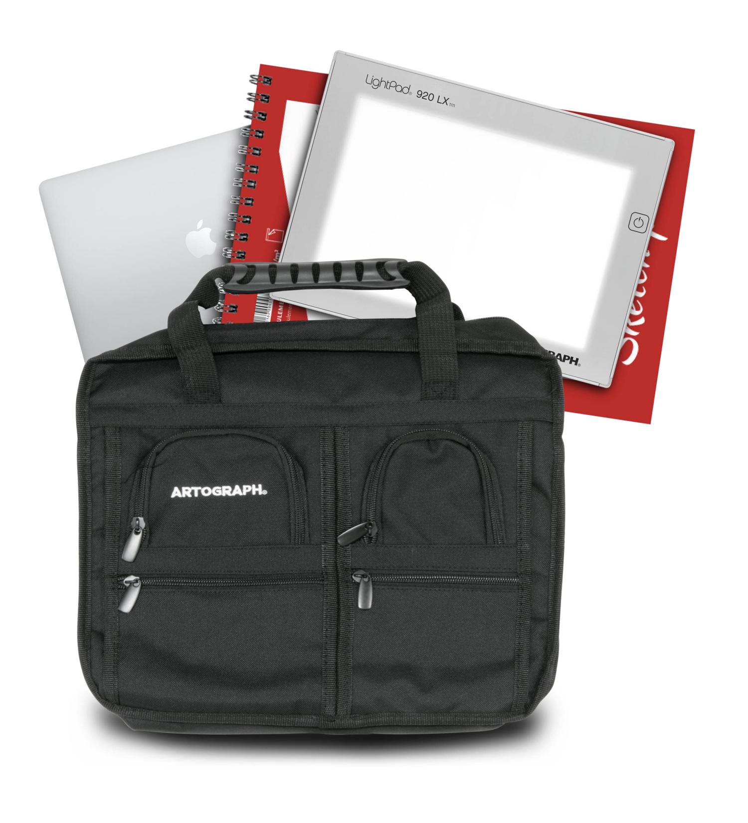 Artograph Travel Bag Lightpad with Art Supply Storage - Convenient & Portable Solution - Buy Online on GoSupps.com