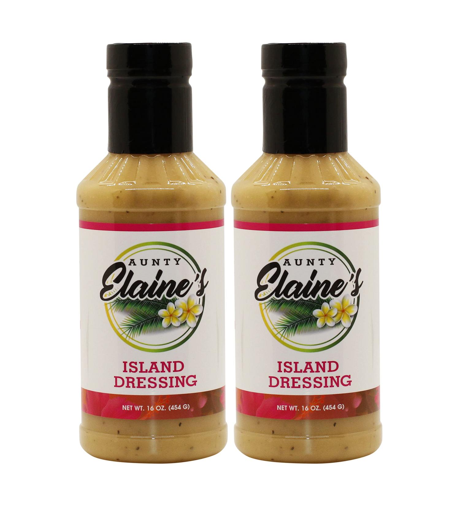 Aunty Elaine's Island Dressing 16 oz - 2 Pack | Authentic Caribbean Flavor - Buy Online on GoSupps.com