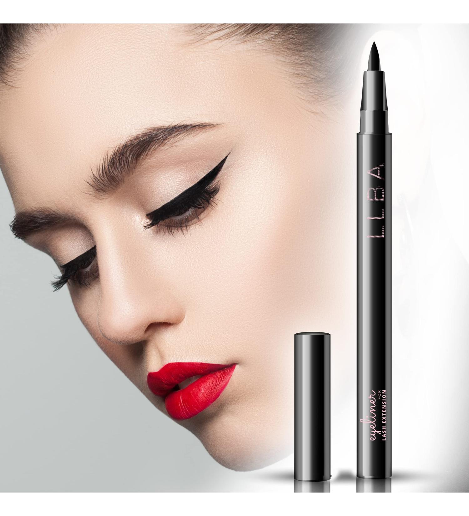 LLBA Oil-Free Liquid Eyeliner for Eyelash Extensions - Easy to Apply and Remove - Buy Online on GoSupps.com