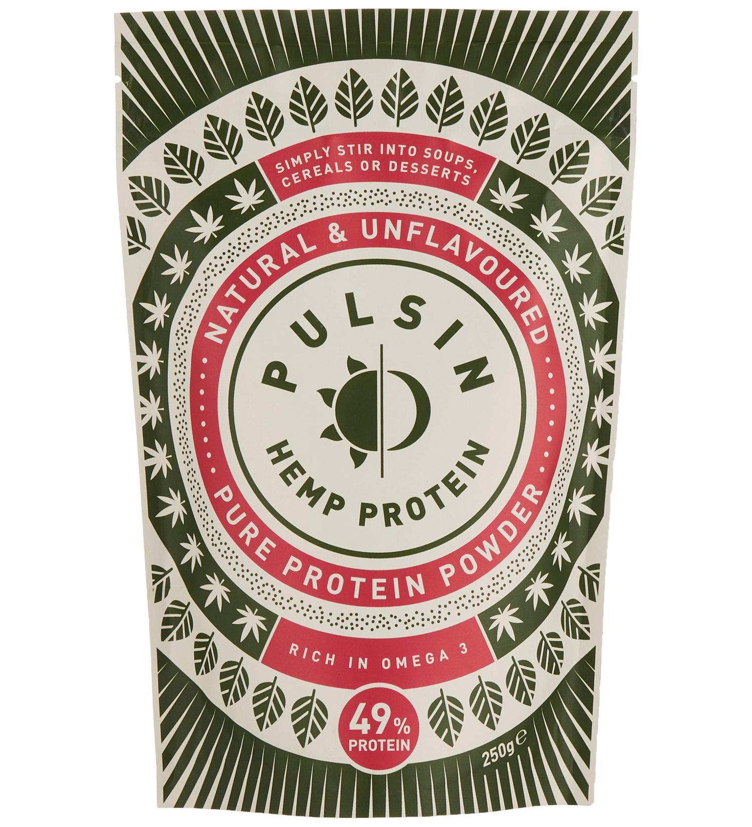Pulsin Hemp Protein Powder 250g - Organic Plant-Based Supplement - Buy Online on GoSupps.com