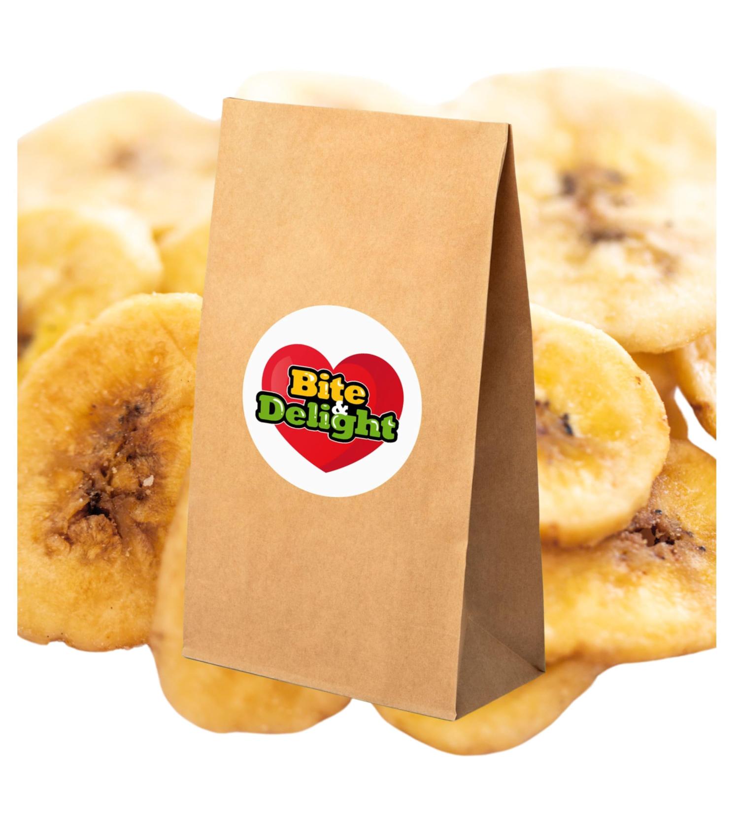  Bite & Delight Bite & Delight 6.8kg Sugar-Free Banana Chips Healthy Snack Dried Bananas Ideal for Muesli & Yogurt Rich in Fiber & Vitamins Natural Banana Chips - Buy Online on GoSupps.com