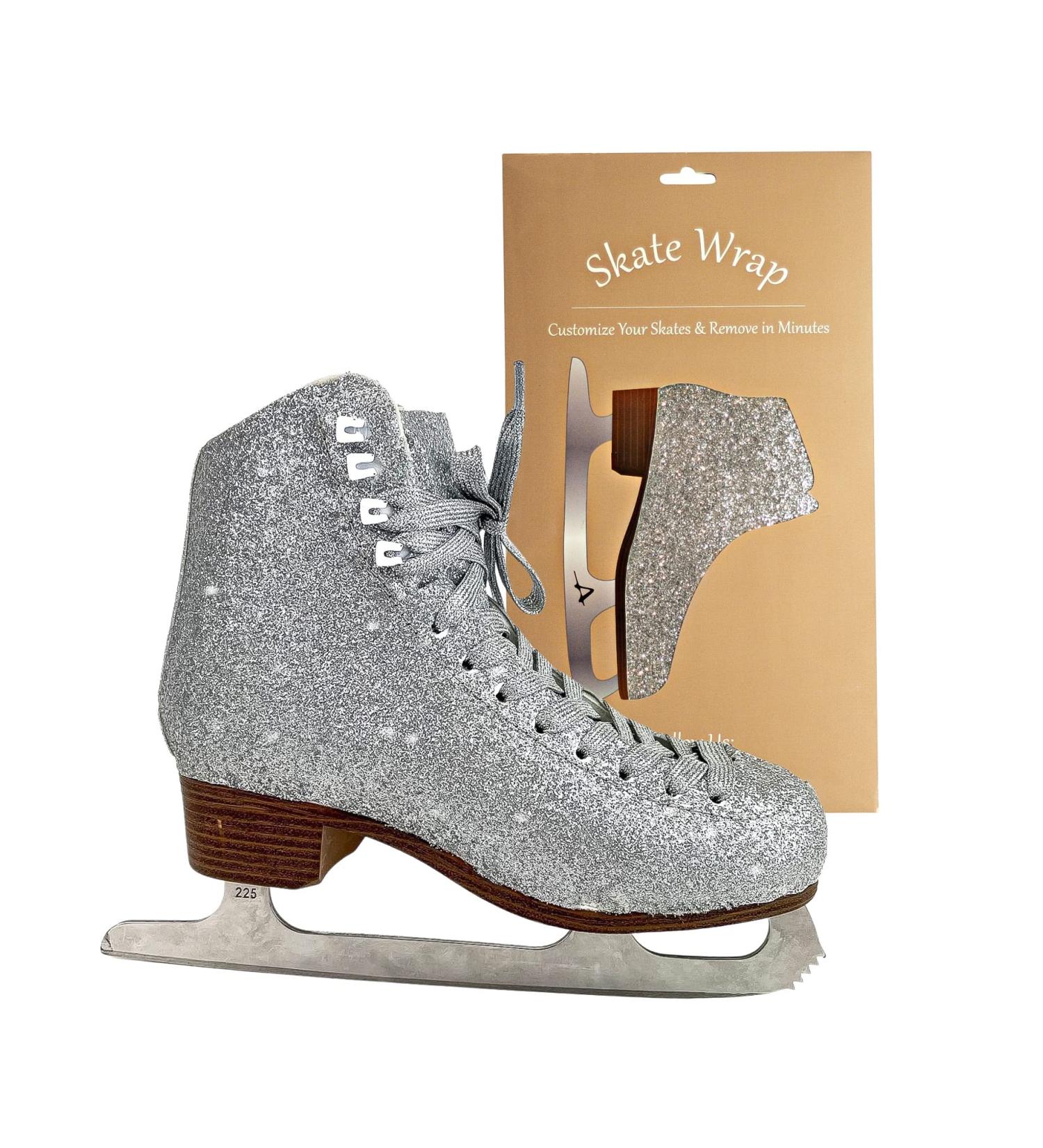 American Athletic Skate Wrap Womens Sparkle Silver - Size Medium - Buy Online on GoSupps.com
