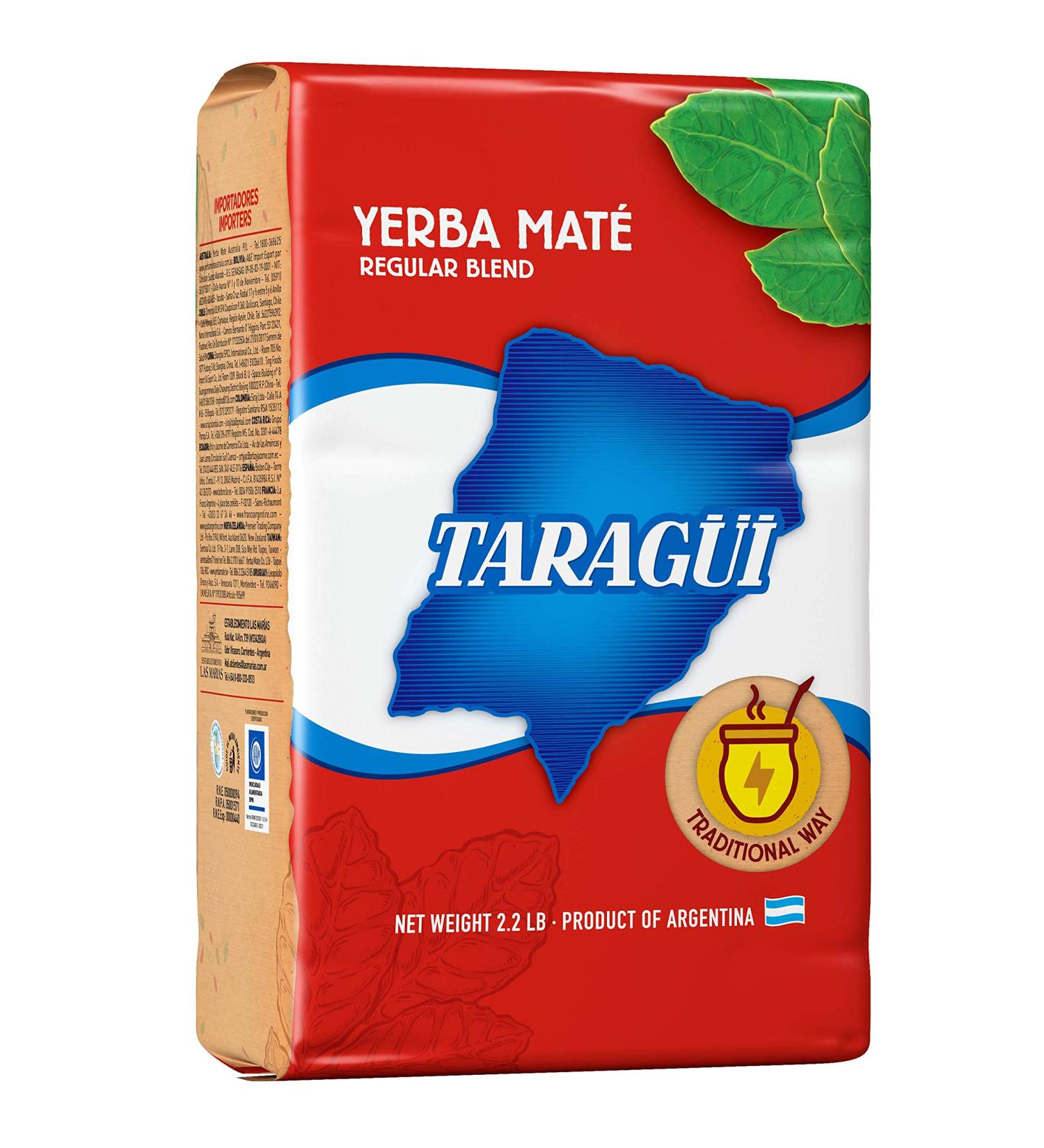 Buy Taragui Mate Tea 1kg - Authentic Argentine Herbal Tea for International Shipping - Buy Online on GoSupps.com