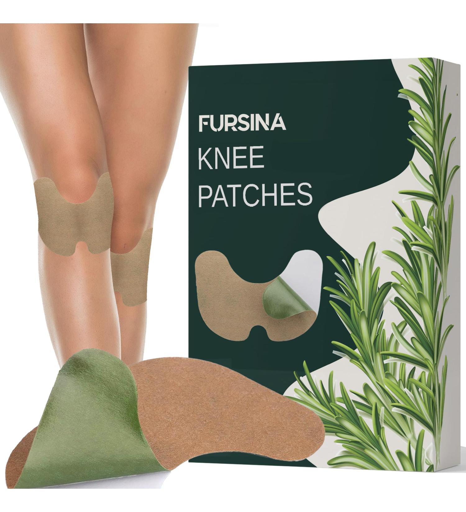 Extra Strength Herbal Heat Patches for Knee Back Neck & Shoulder - Muscle & Joint Pain Relief with Wormwood Extract - Buy Online on GoSupps.com