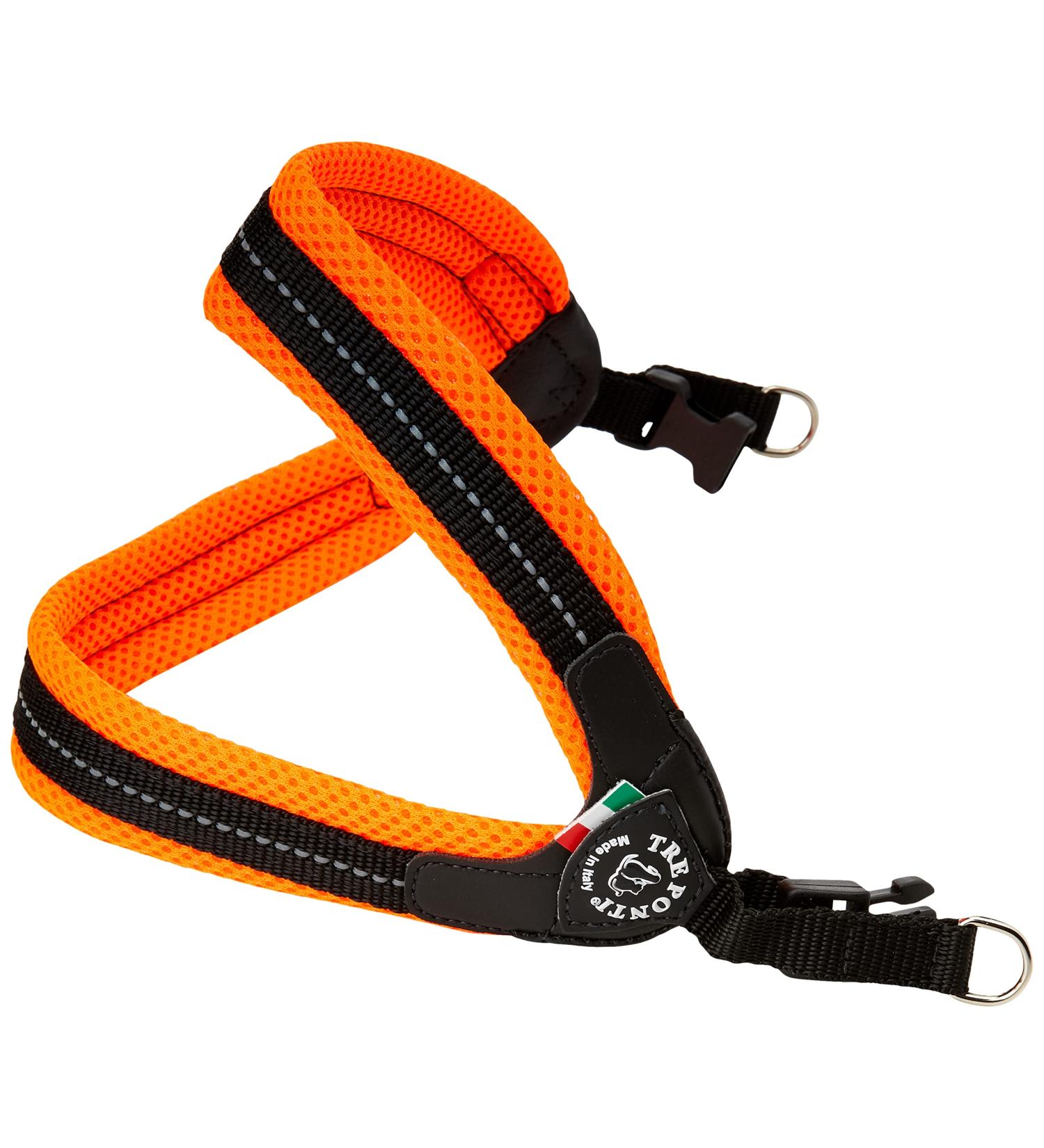TRE PONTI Easy Fit Mesh Fix Neon Dog Harness Size 2.5 Orange One Size Orange - Buy Online on GoSupps.com
