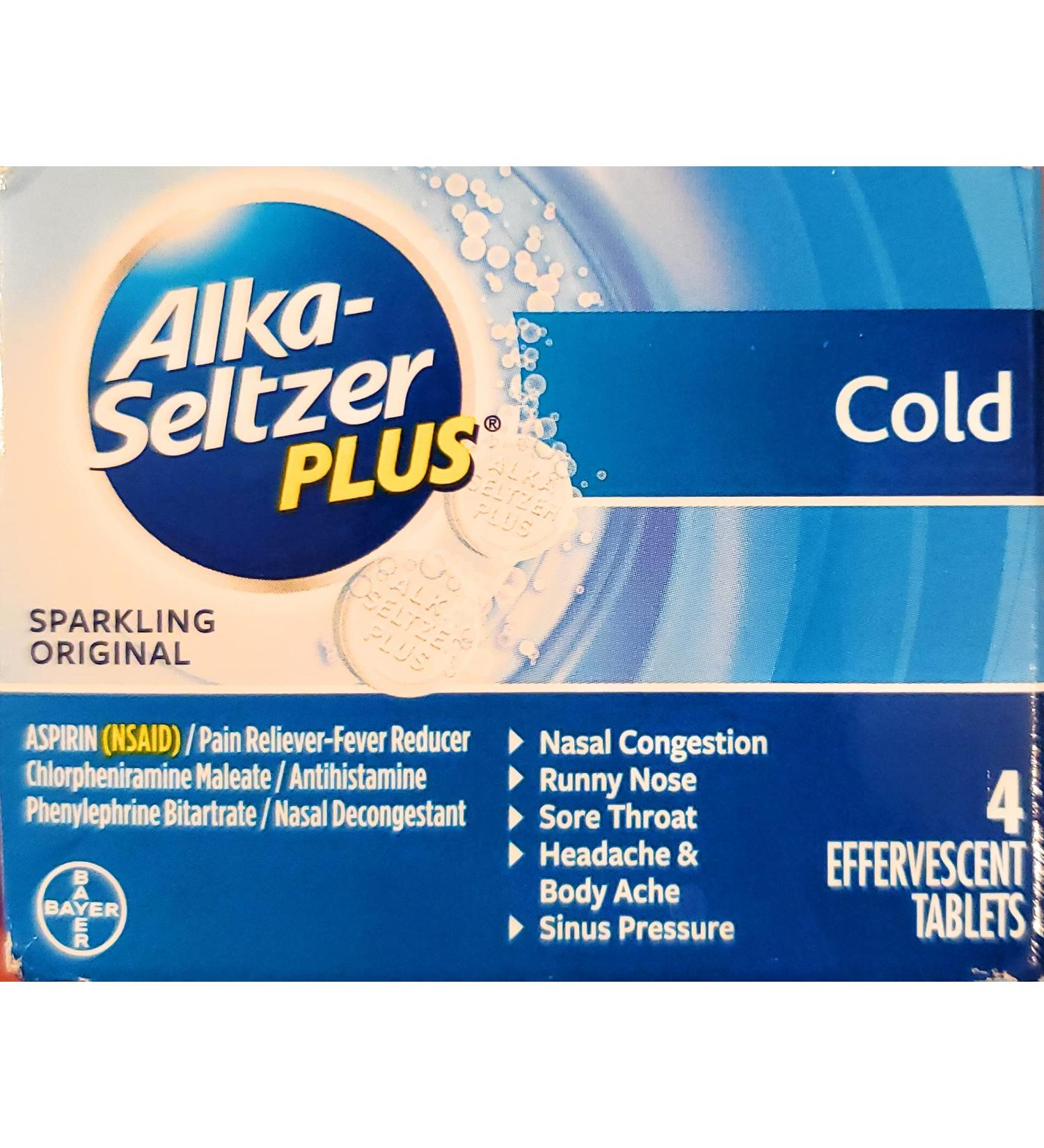 Alka Seltzer Plus Cold