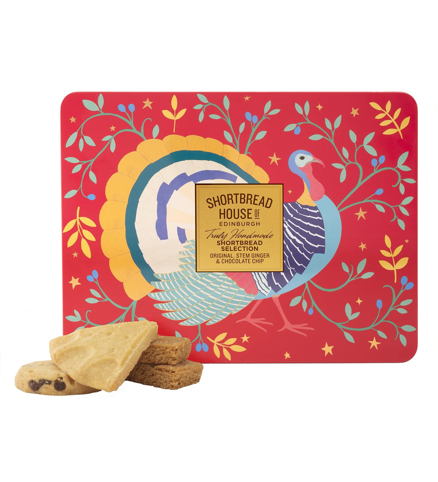 Shortbread House of Edinburgh | Christmas Shortbread Selection | 270g Tin - Buy Online on GoSupps.com