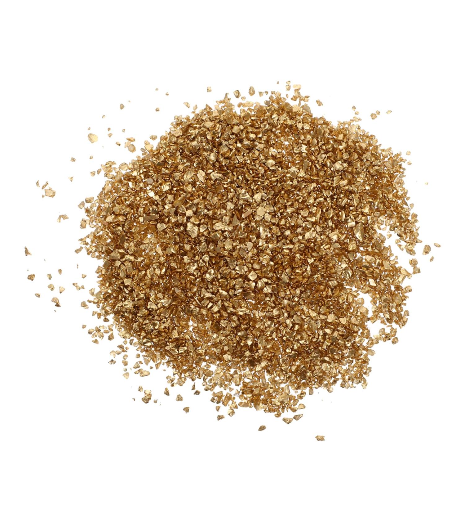 HAKIDZEL 1 Glass Chip Crushed Glass Glitter Chunky Flakes Sequins Stained Glass Irregular Glass Glitter DIY Crafts Vintage Flower Vase Nail Art Jewels Mirror Crystal Charm Nail Stickers 0.5X0.3cm Golden - Buy Online on GoSupps.com