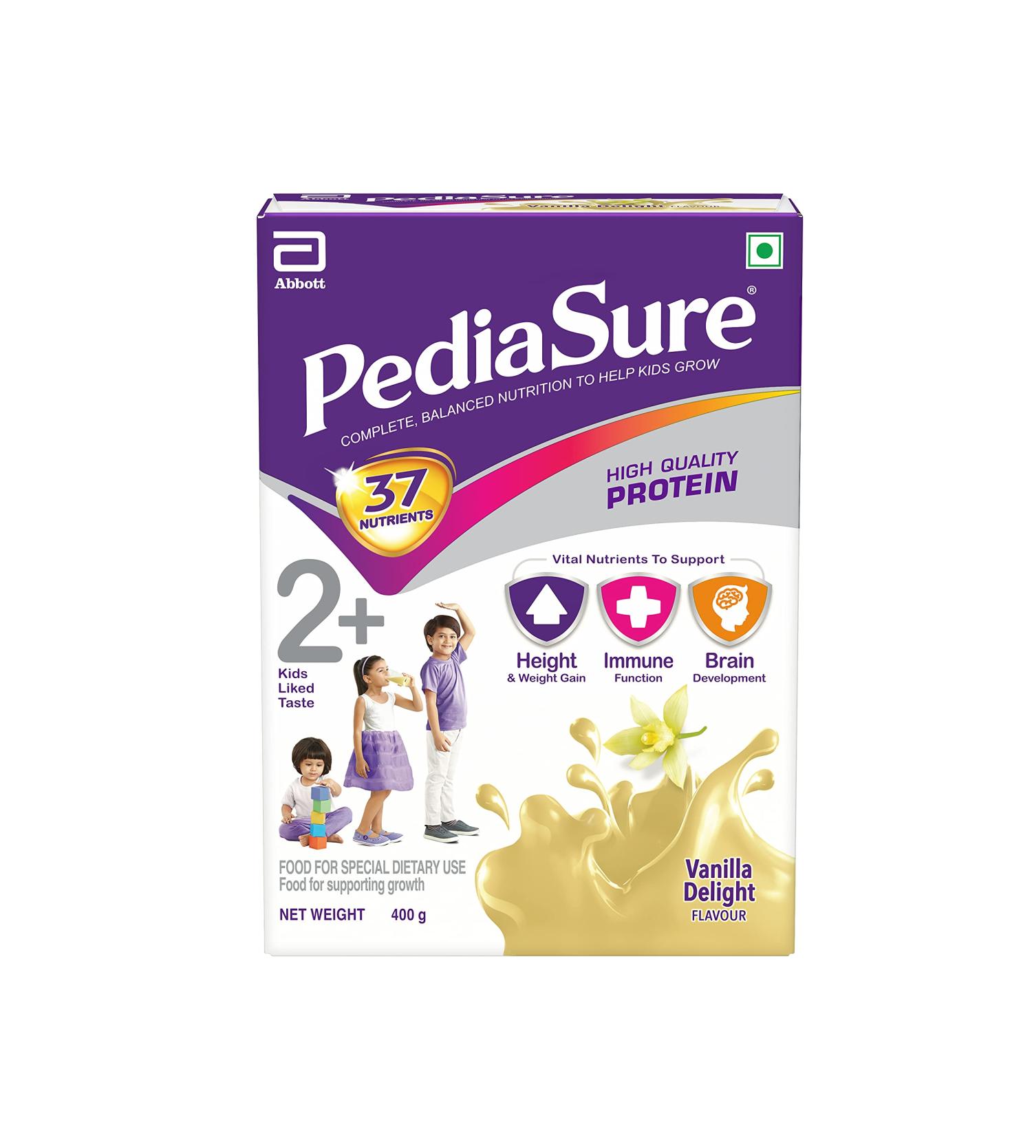 Pediasure Abbott Vanilla Delight 400g Refill - Nutritional Supplement for Kids - Buy Online on GoSupps.com