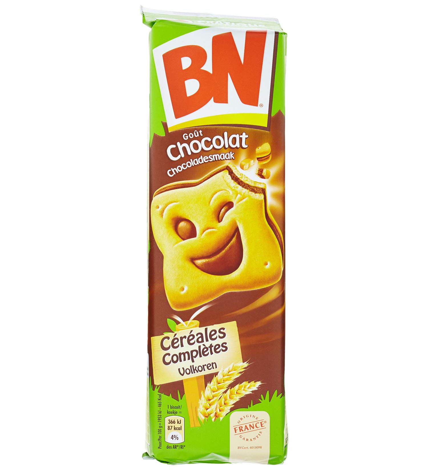 BN Chocolate filled cookies. Whole cereals. - The package of 295 g - Buy Online on GoSupps.com