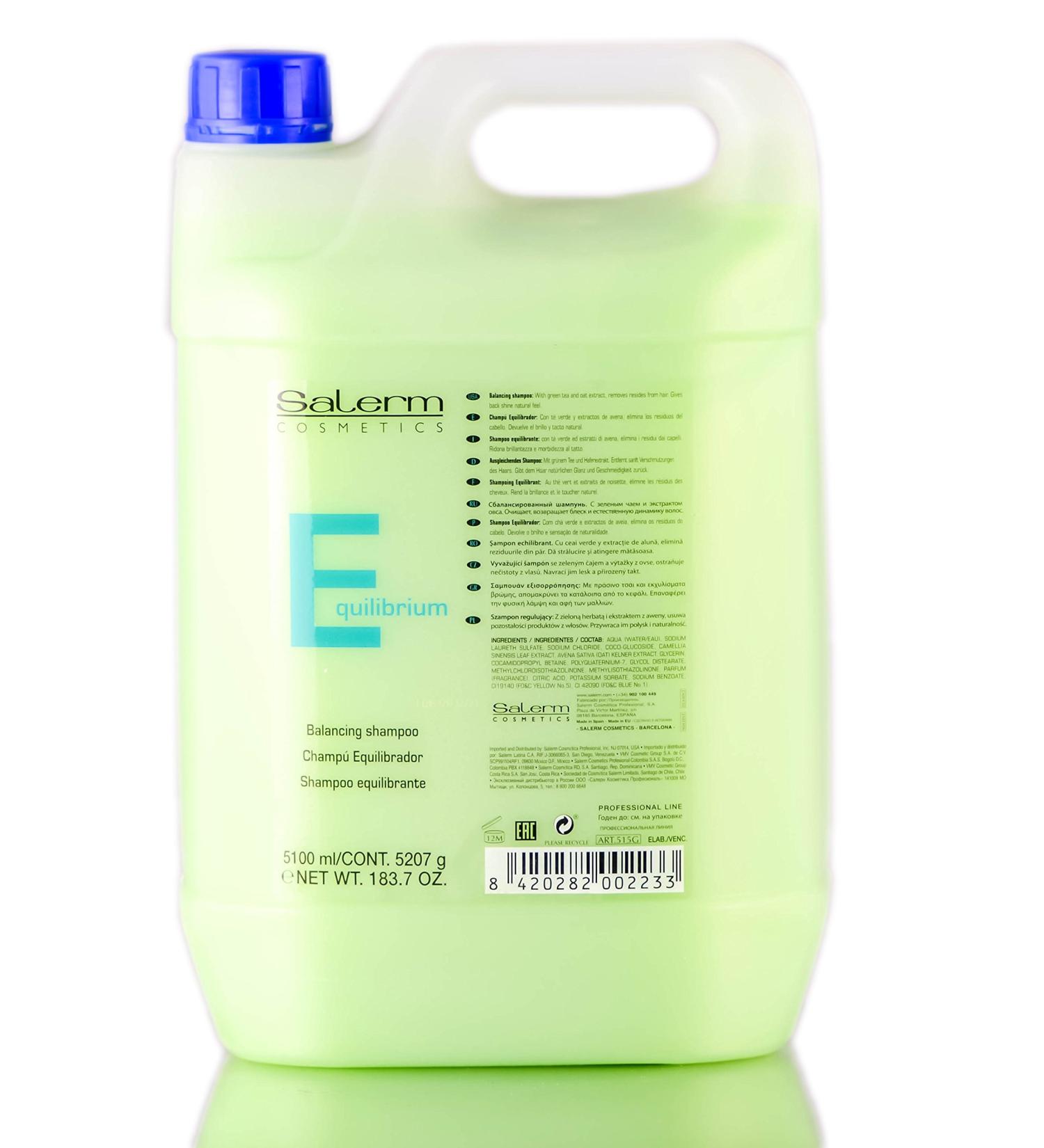 Salerm Cosmetics Equilibrium Balance Shampoo -183.7 oz