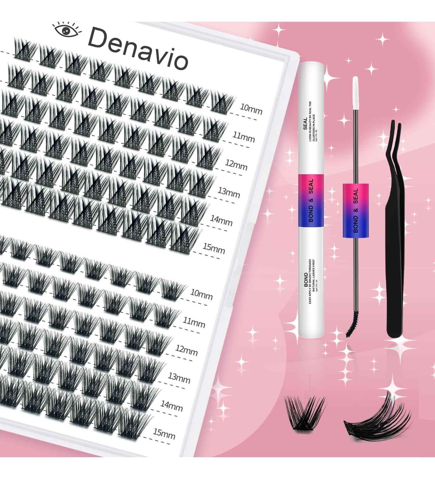 Premium Lash Extension Kit - 10-15mm Mix 30D/40D Curl DIY False Eyelashes for Home Application - Buy Online on GoSupps.com