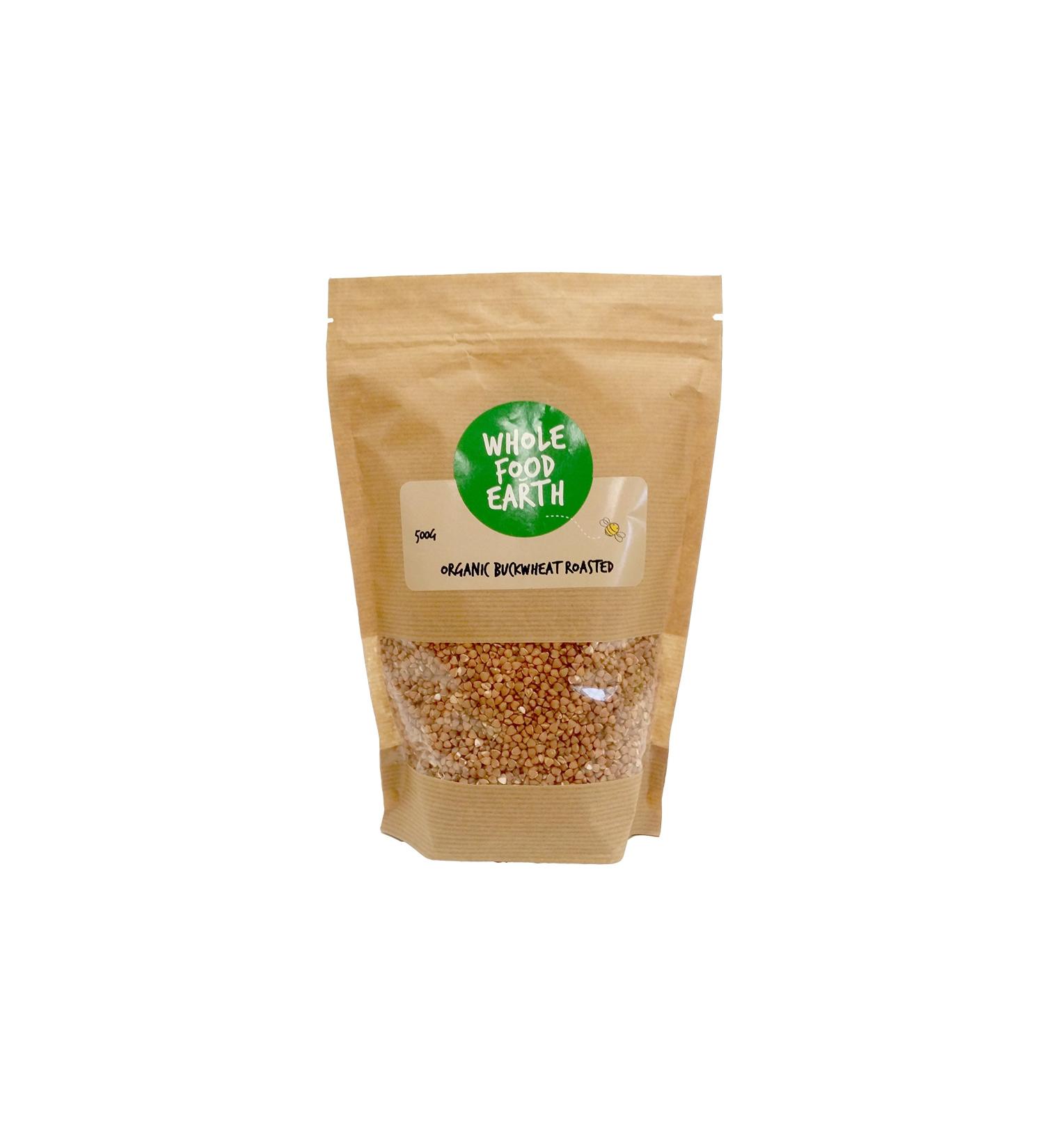 Wholefood Earth Organic Roasted Buckwheat 500 g