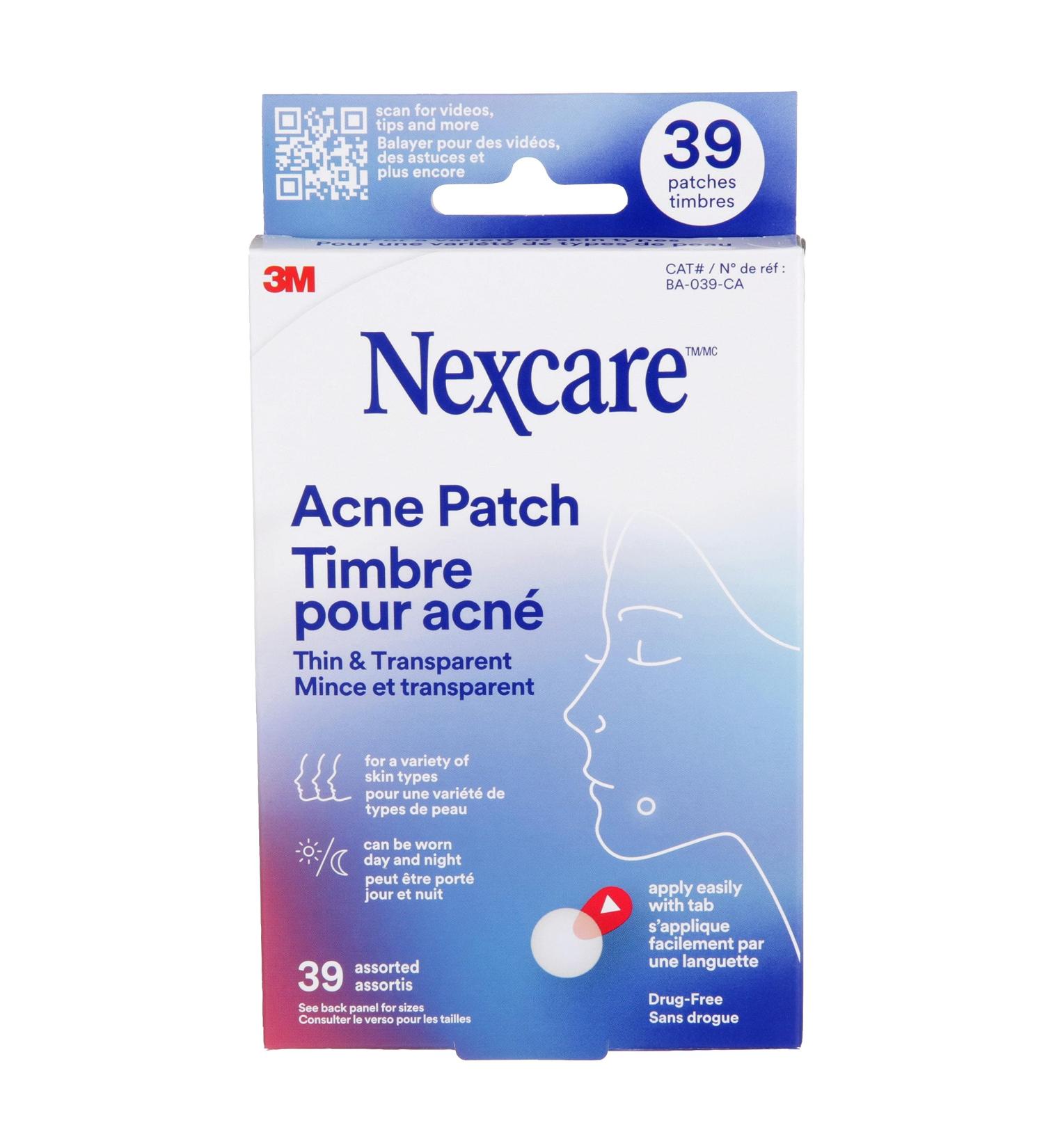 Nexcare Thin and Transparent Acne Patch 39 count 39 Patches - Buy Online on GoSupps.com