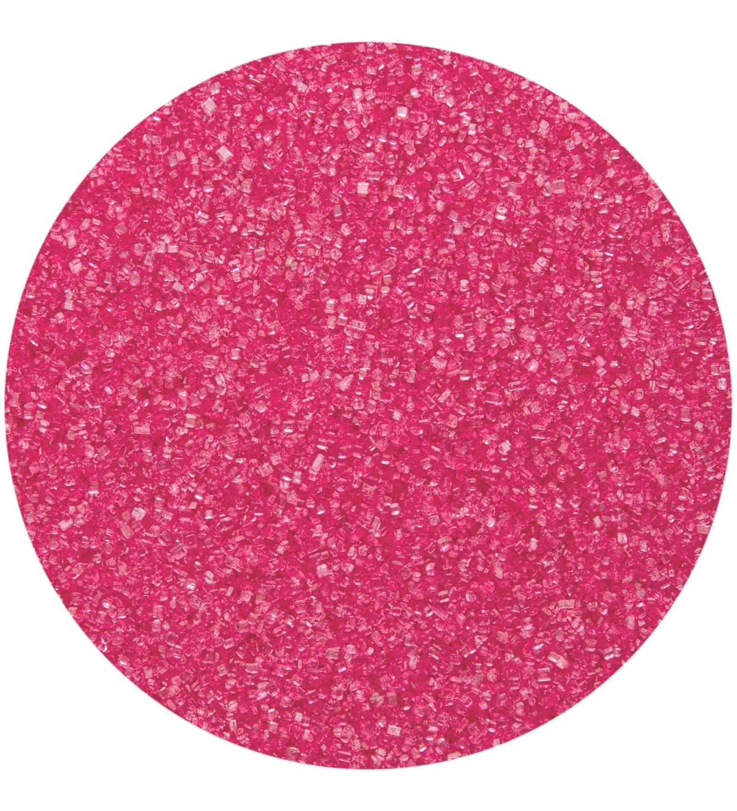 Coloured Sugar Pink Fuchsia 250g | Decorative Sugar for Baking & Cake Decoration - Shop Now - Buy Online on GoSupps.com