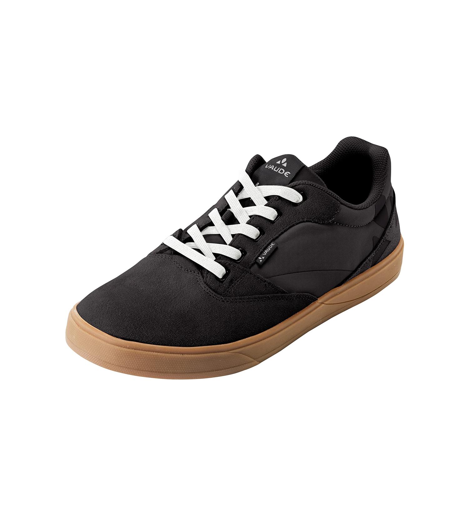 VAUDE AM Moab Gravity Cycling Shoe - Mid-Height Flat Pedal for Men & Women - Size 44 EU - Black & White - International Shipping Available - Buy Online on GoSupps.com