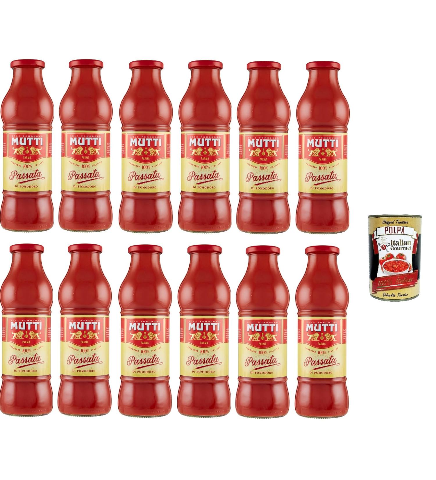  Italian Gourmet E.R. Pasta Tomato Paste 100% Italian Tomato Sauce 700 g + Pulp Italian Gourmet 400 g Pack of - Buy Online on GoSupps.com