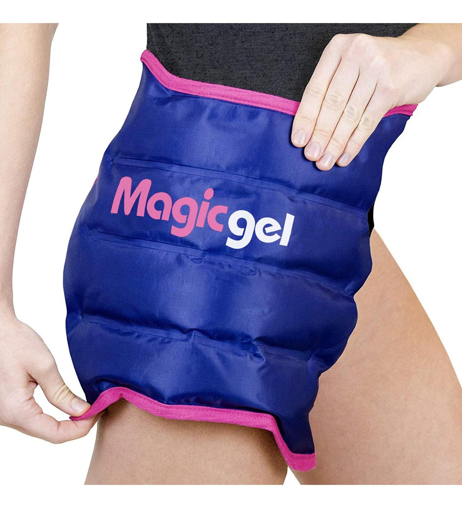 Magic Gel Hip Ice Pack Wrap - Reusable Cold Pack for Hip Bursitis, Surgery, and Pain Relief - Buy Online on GoSupps.com