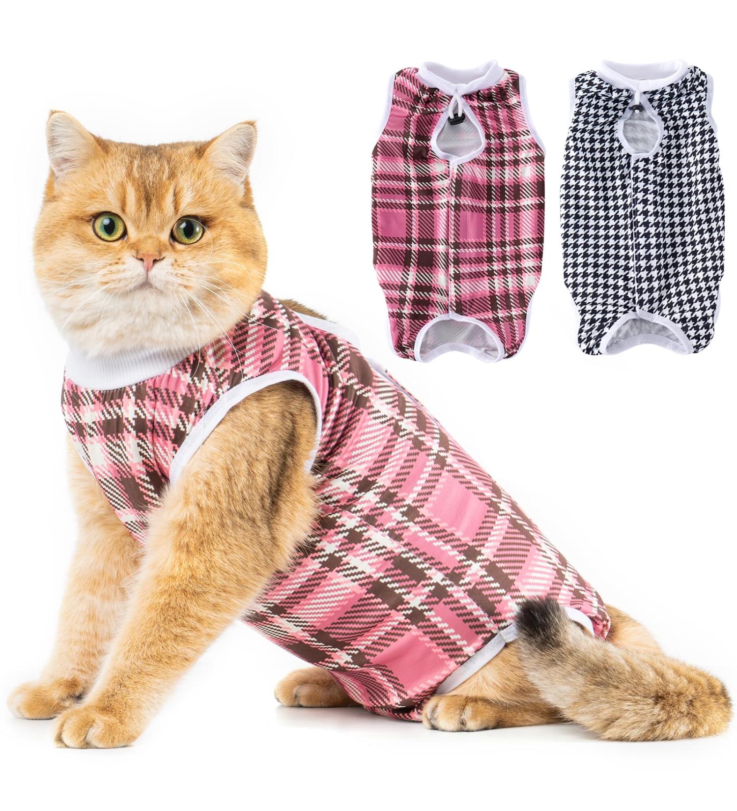 Avont Katzenbody After Op Recovery Suit | 2 Pieces Modal Clothing for Cats Ideal for Spay Weaning & Post-Surgery Comfort - Buy Online on GoSupps.com