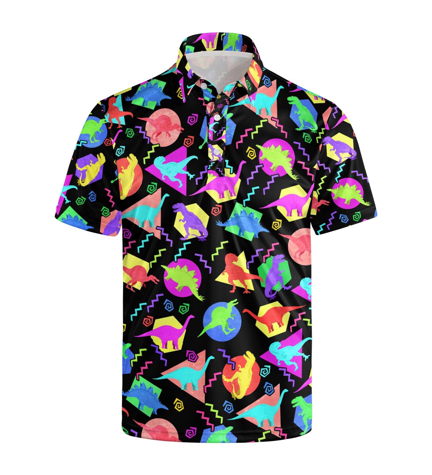 80s Style Men's XX-Large Polo Shirt for Golf & Tennis - Athletic Casual Short Sleeve Button Tee - Buy Online on GoSupps.com