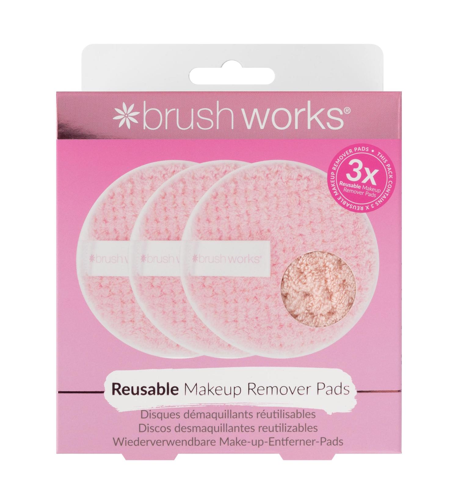 Brushworks HD Reusable Makeup Remover Pad 3-Pack - Eco-Friendly 70g | International Shipping Available - Buy Online on GoSupps.com