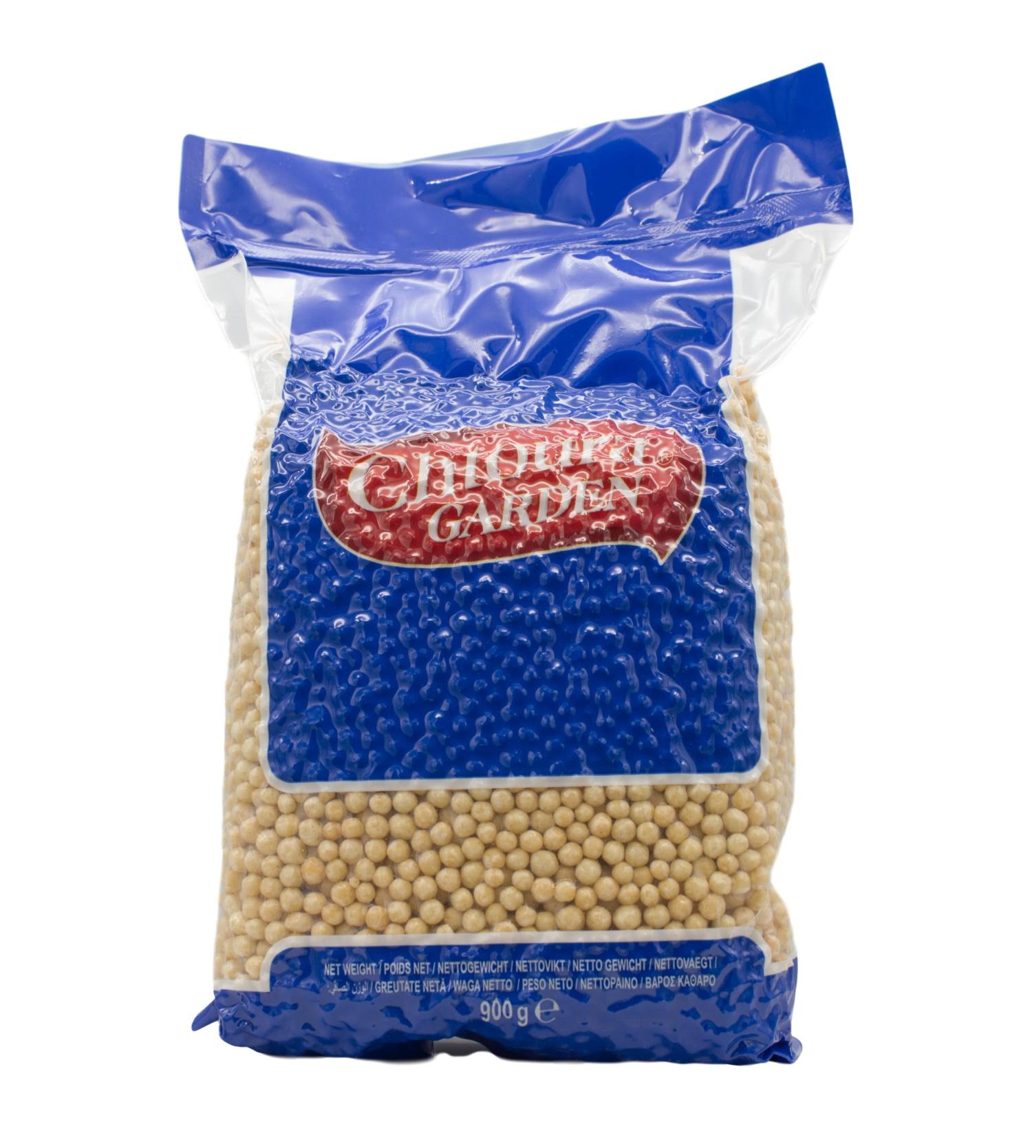 Chtoura Garden Moghrabieh - Couscous Pearls - Natural Oriental Couscous 900 g (1 x 900 g)