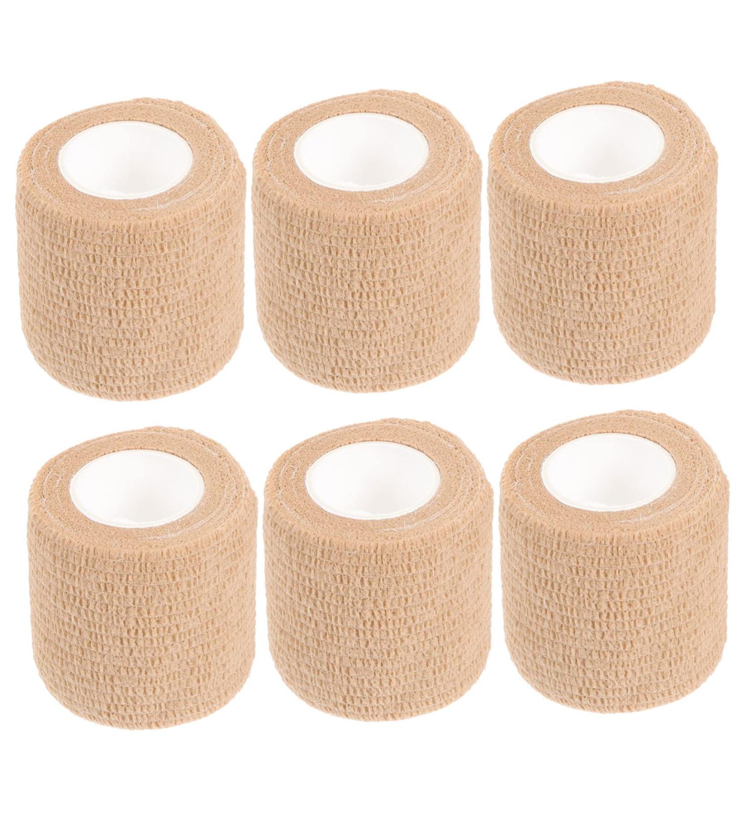 NOLITOY Athletic Wrist Tape - 6 Rolls Sports Fitness Bandages & Finger Guard - Medical Grade Polyester for Optimal Support - Buy Online on GoSupps.com