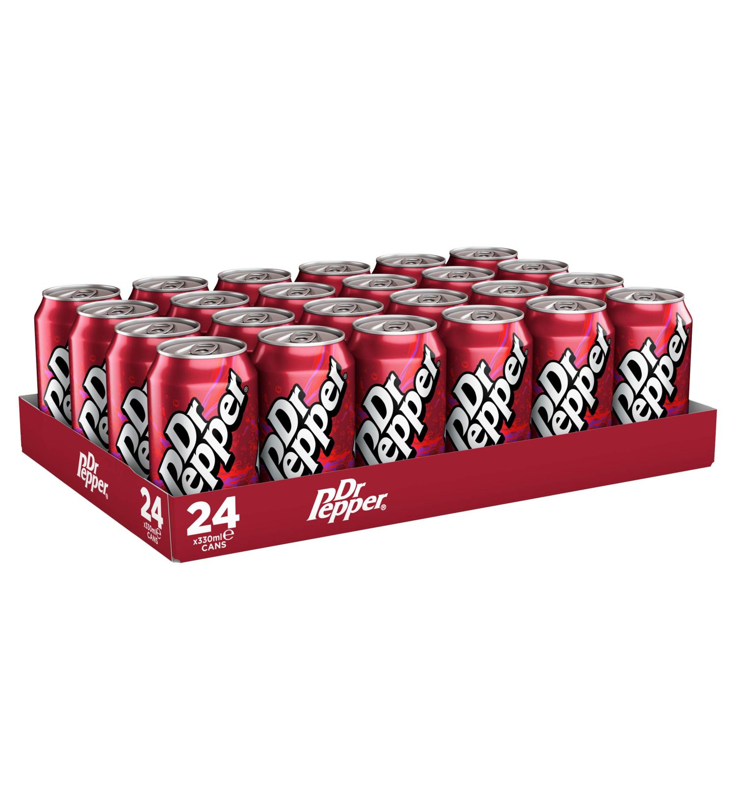  Dr Pepper Dr Pepper 330 ml Pack of 24 - Buy Online on GoSupps.com