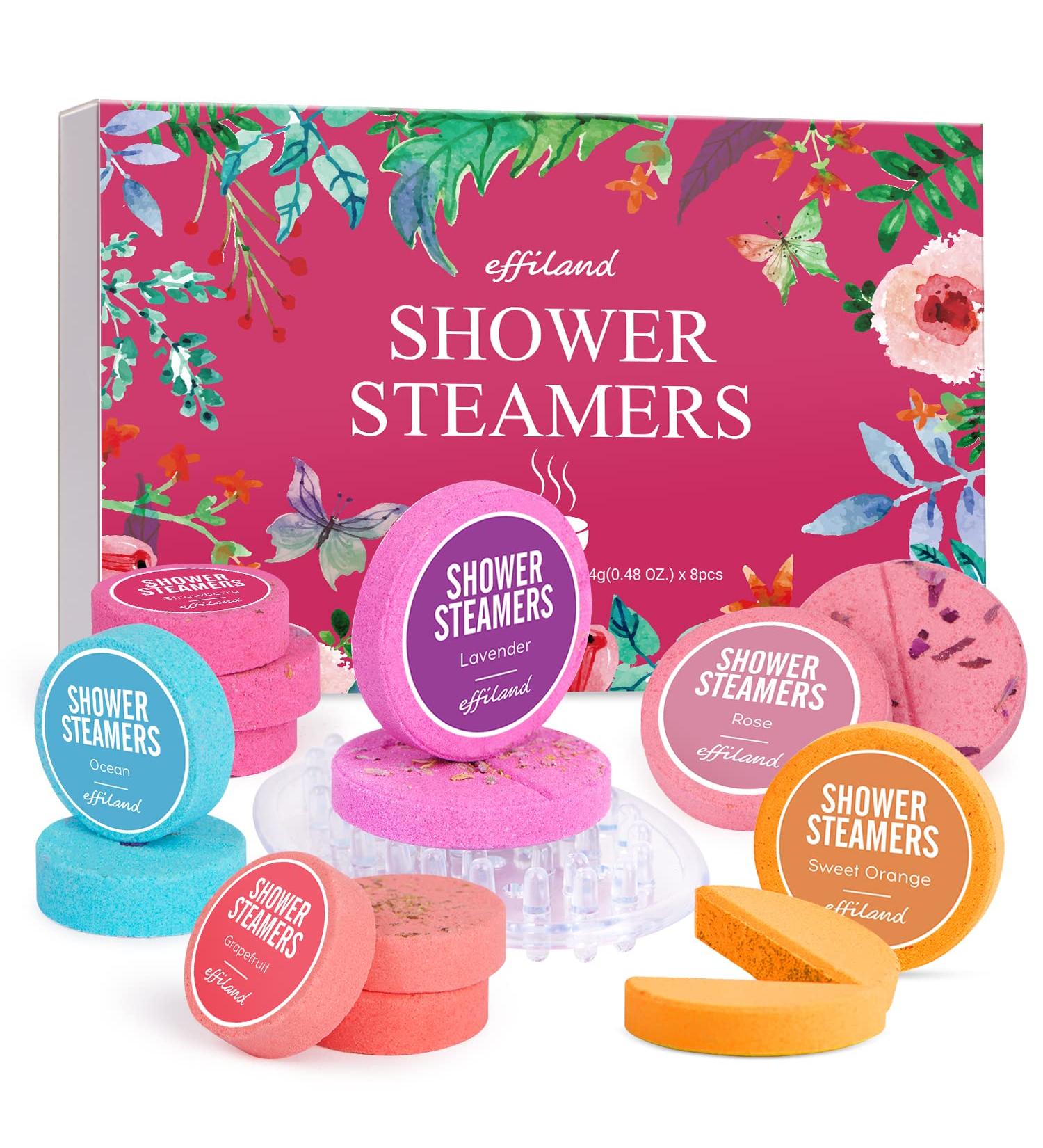 EFFILAND Shower Steamers Aromatherapy - 14 Pack for Self Care & SPA Relaxation | Great Mother's Day Gift with 6 Fragrances - Buy Online on GoSupps.com