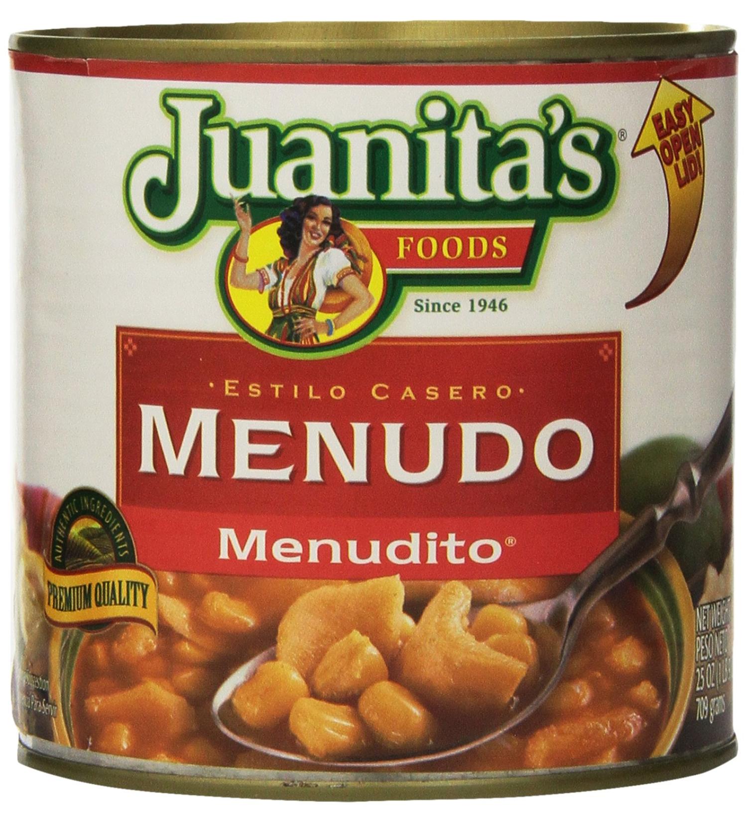 Juanita's Menudo Menudito 25oz - 2 Cans | Authentic Mexican Menudo Soup - Buy Online on GoSupps.com