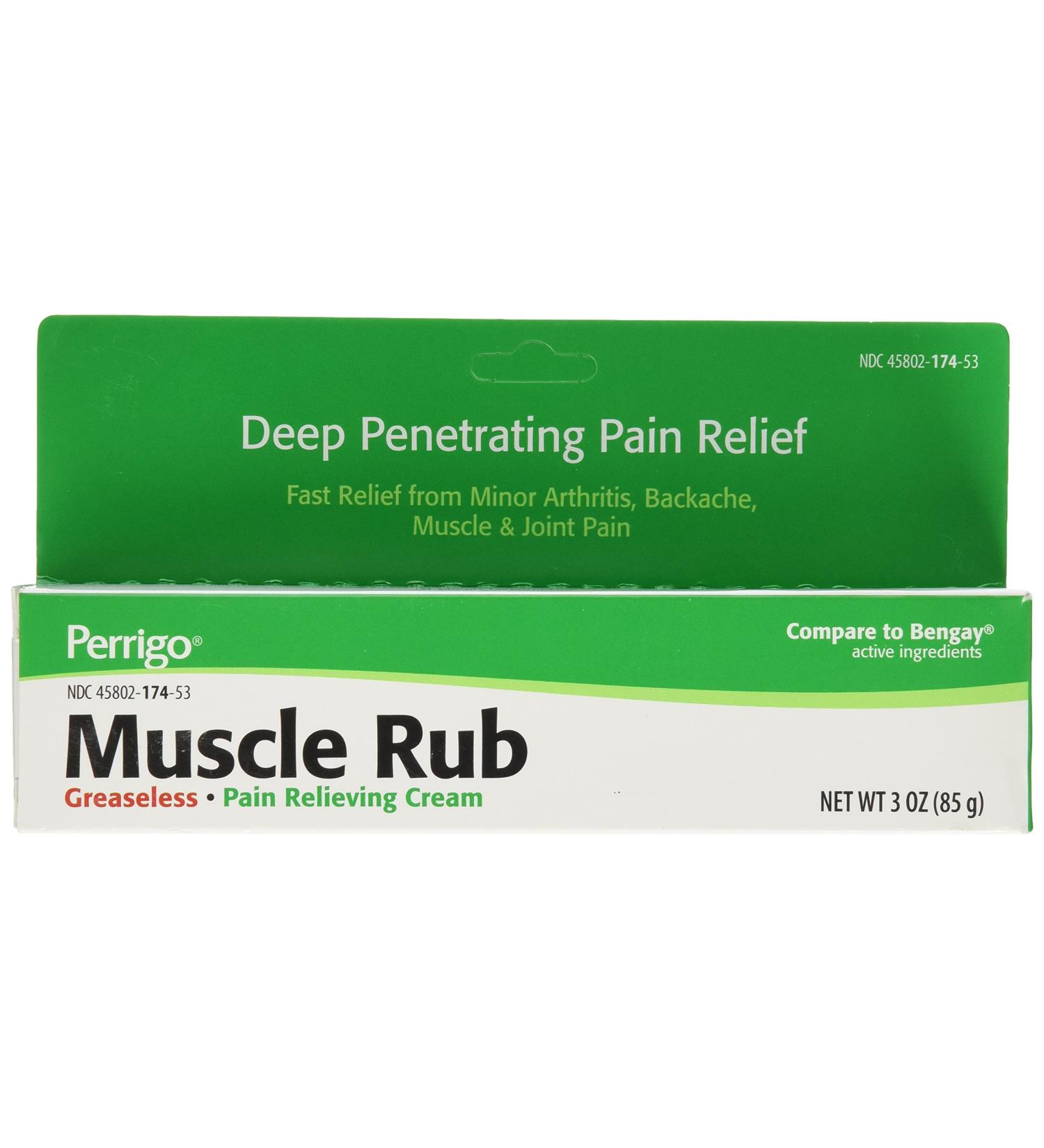 Muscle RUB Cream 3 OZ - Soothing Relief for Sore Muscles - Buy Online on GoSupps.com