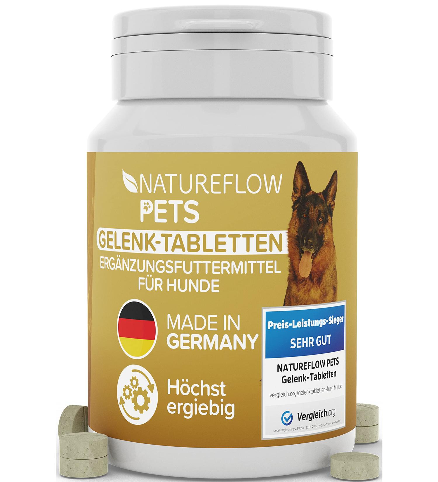 Journey Tablets for Dogs - Made in Germany with Green Lip Shell MSM & Devil Claw - Joint Health - 100 Count - Buy Online on GoSupps.com
