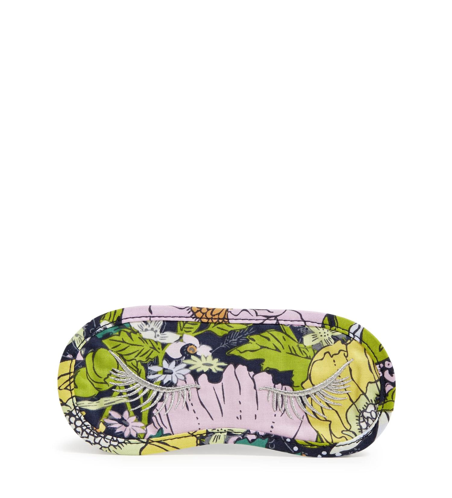 Vera Bradley Women's Cotton Sleep Mask Bloom Boom - Recycled Cotton One Size 1 Count (Pack of 1) Bloom Boom - Recycled Cotton