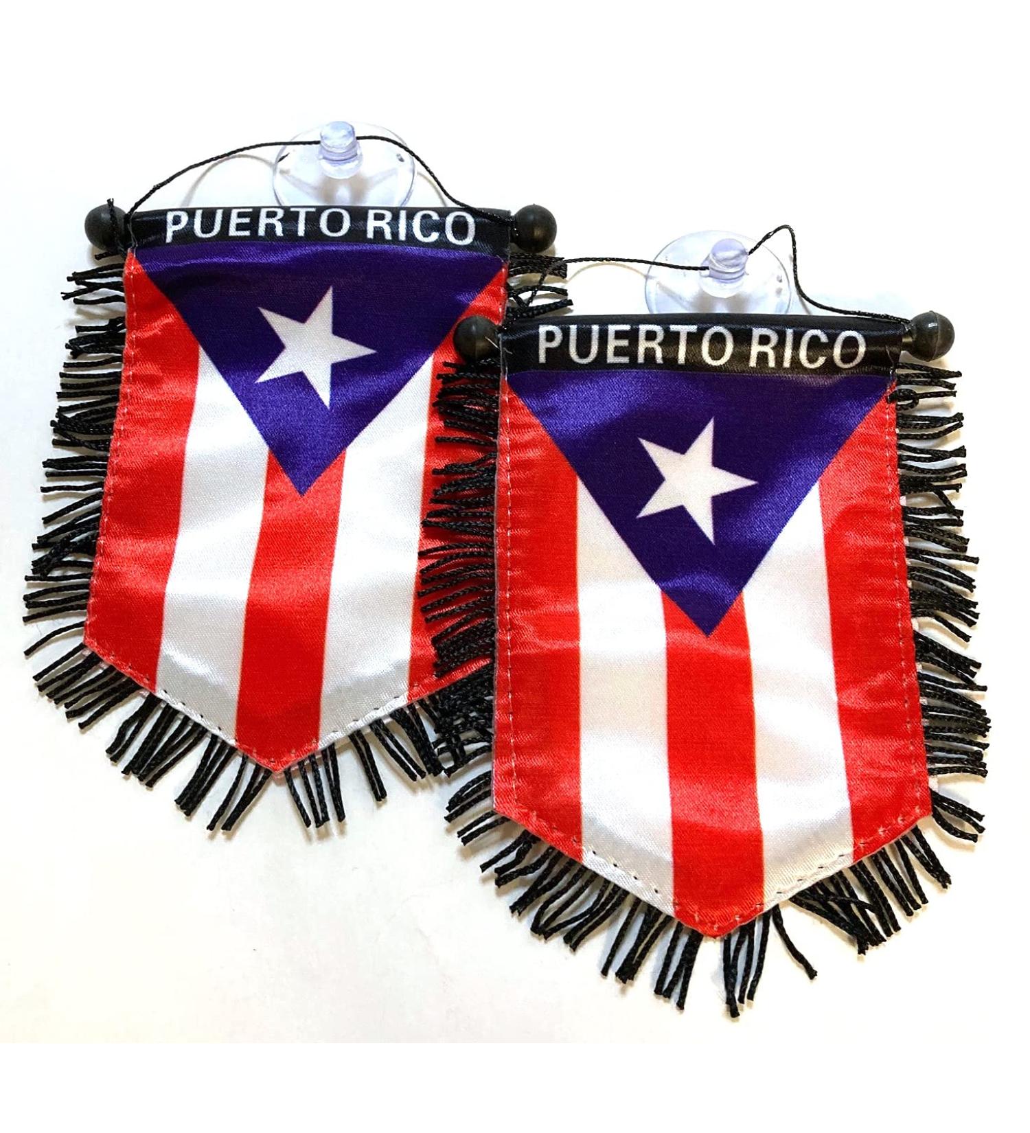 Puerto Rico Small Flag for Cars, Home & Wall Decor - Boricua Flags - Buy Online on GoSupps.com