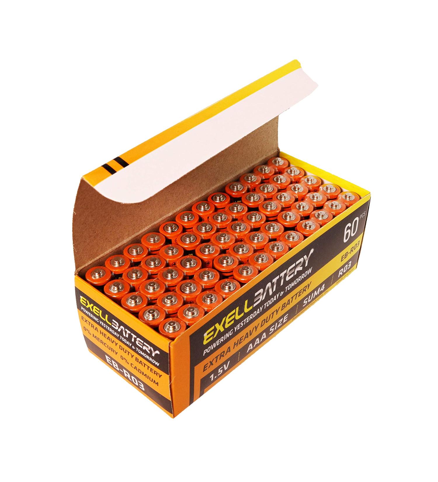 Buy Low Cost 60pc AAA Batteries - Perfect for Power Outages & Storms | Fast International Shipping - Buy Online on GoSupps.com