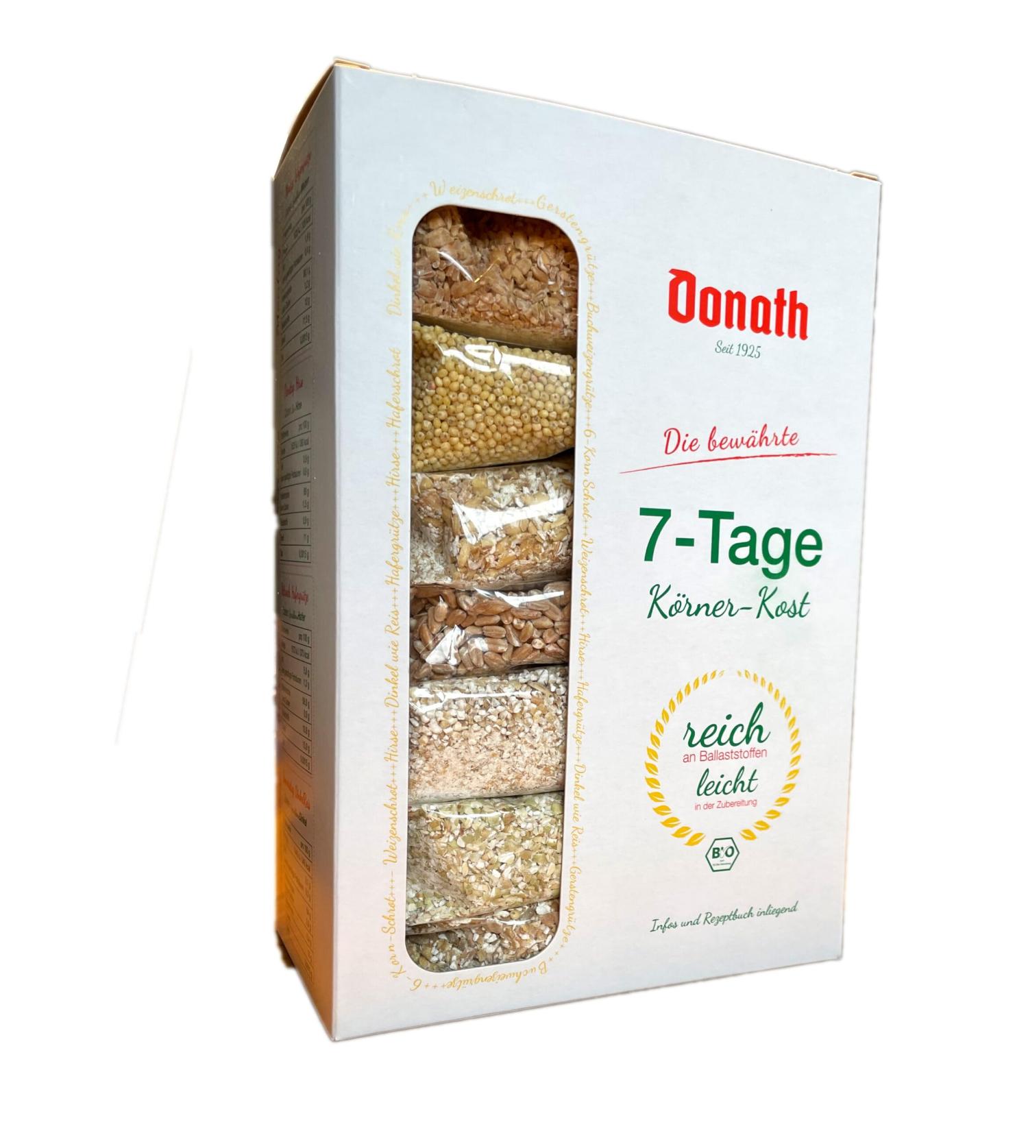 Buy DONATH M HLE 7-Day Grain Diet 1190g - Effective Weight Loss Solution | International Shipping Available - Buy Online on GoSupps.com