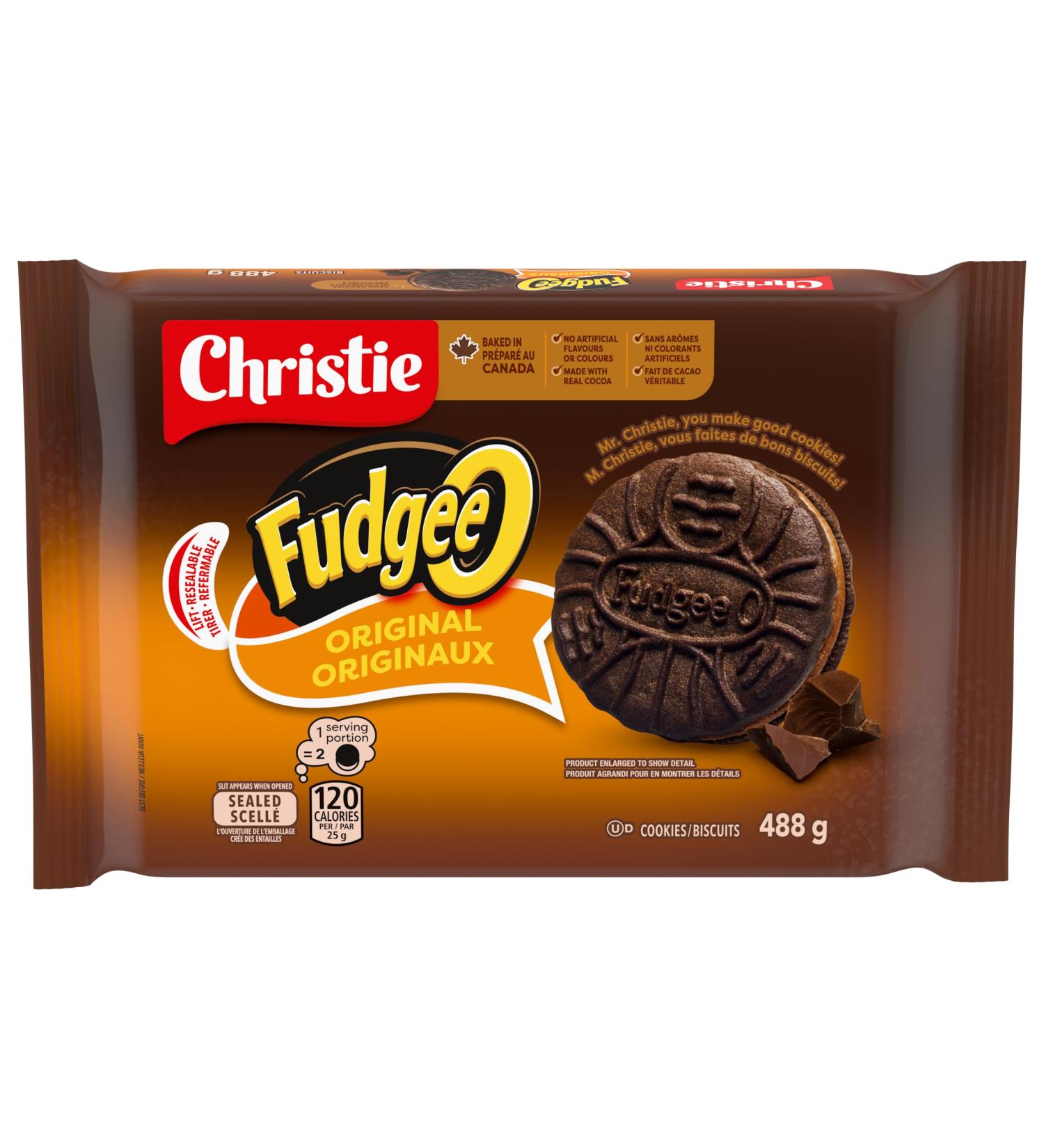 Fudgee-O Chocolatey Creme Filled Sandwich Cookies 488 g - Buy Online on GoSupps.com