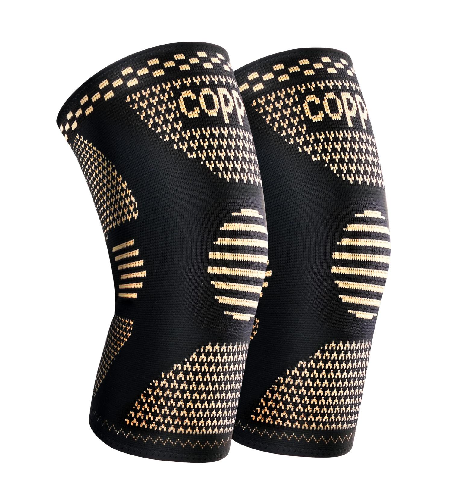 Shop Copper Elbow Brace for Tendonitis & Tennis Elbow - Compression Sleeve Support for Men & Women | X-Large Size | Ideal for Weightlifting & Workouts - Buy Online on GoSupps.com
