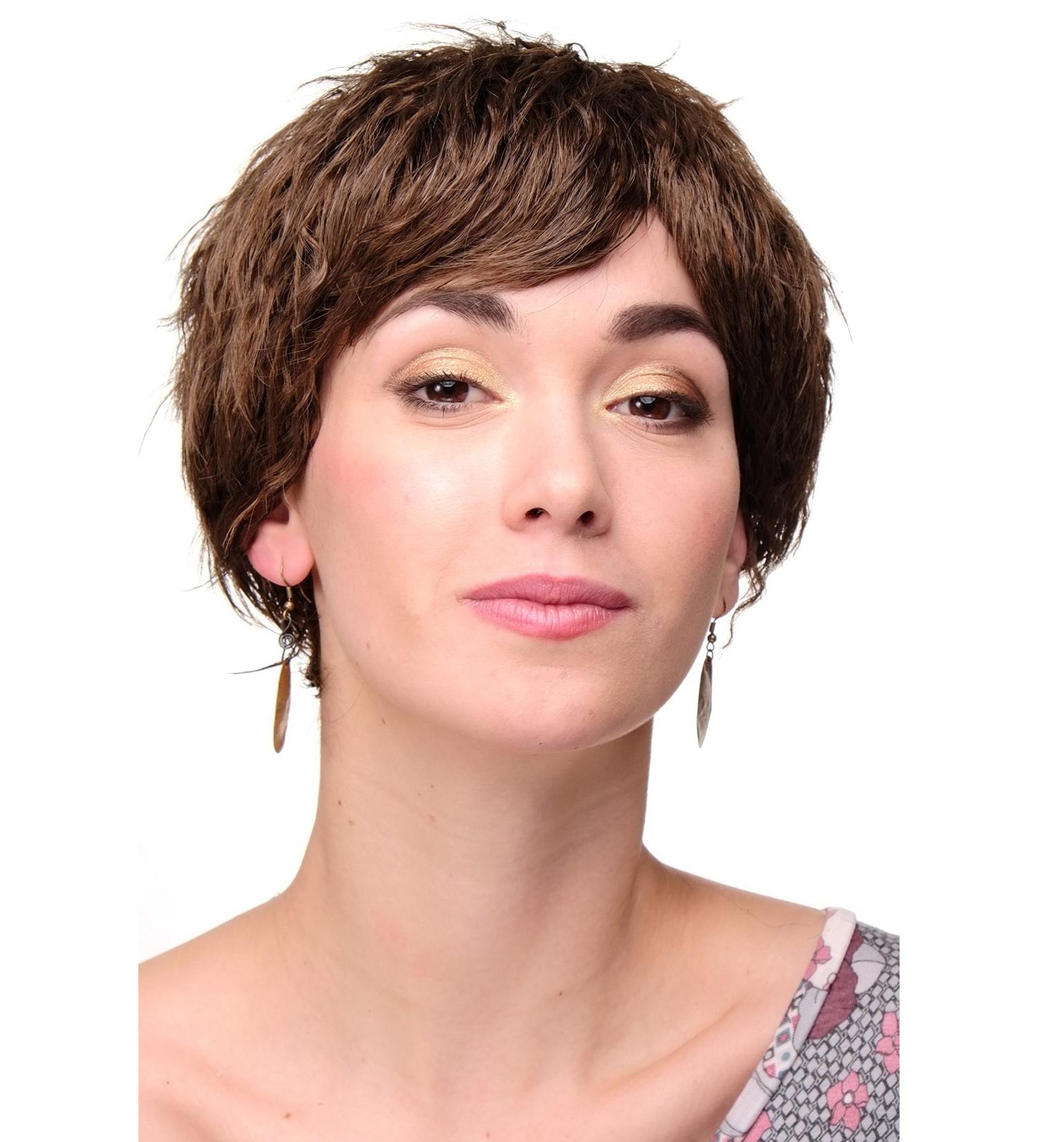 Buy WIG ME UP Short Hair Wig for Ladies - Brown Crimped Twisted Strands WH1509-8 | International Shipping Available - Buy Online on GoSupps.com