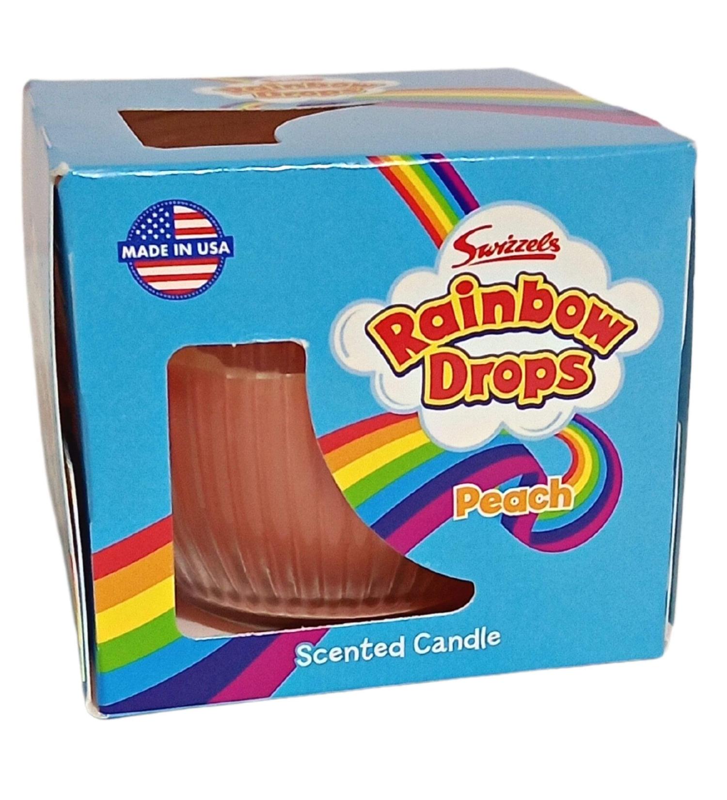 SWIZZELS 3oz BOXED CANDLE - RAINBOW DROPS (wsl)
