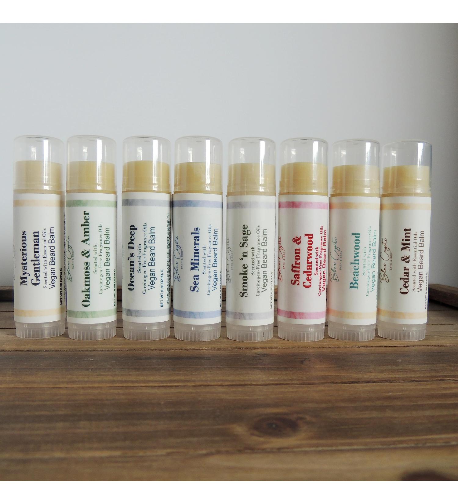 Blue Coyote Vegan Beard Balm - Coconut Free 0.50 oz (Smoke n Sage) | International Shipping - Buy Online on GoSupps.com