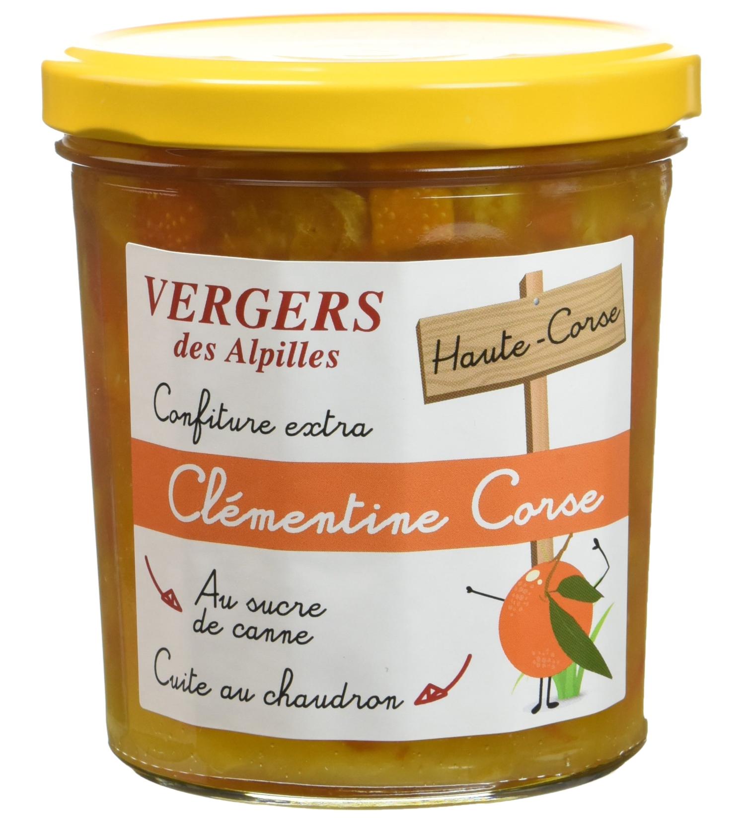 Vergers des Alpilles Extra Clementine Jam from Corsica Haute Corsica - Buy Online on GoSupps.com