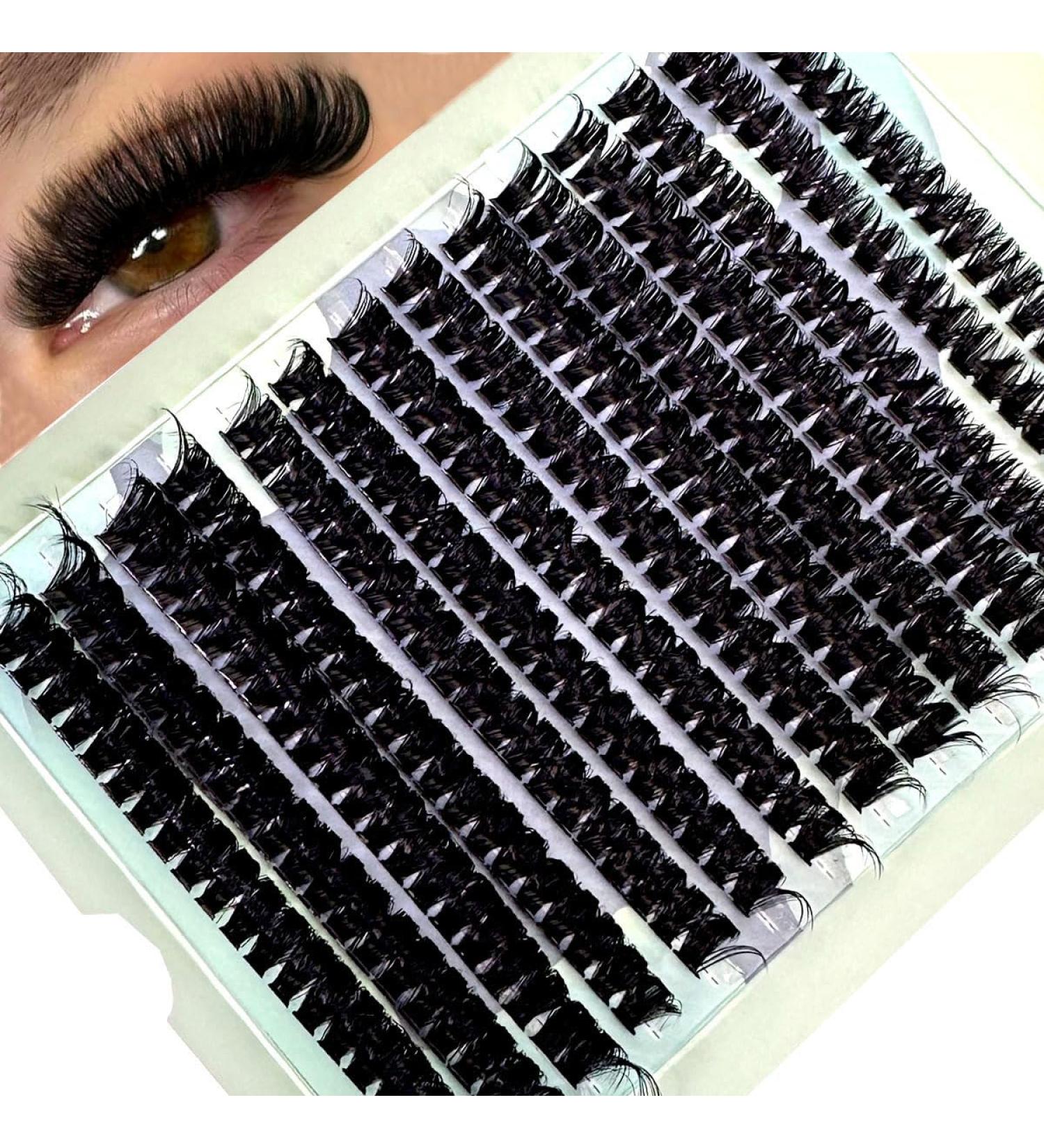 HBZGTLAD 280 Bundles Mink Eyelashes - 3D Volume Individual Extensions 0.05mm to 0.07mm DD Curl 10mm-16mm Mix - International Shipping Available - Buy Online on GoSupps.com