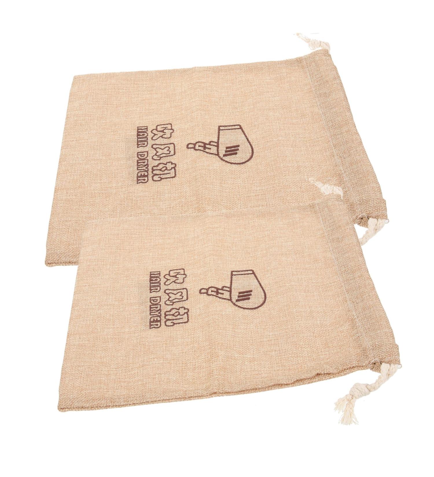 DRESSOOS 2pcs Hair Dryer Bag Hair Dryer Travel Bag Blow Dryer Purse Hair Dryer Storage Organizer Cloth - Buy Online on GoSupps.com
